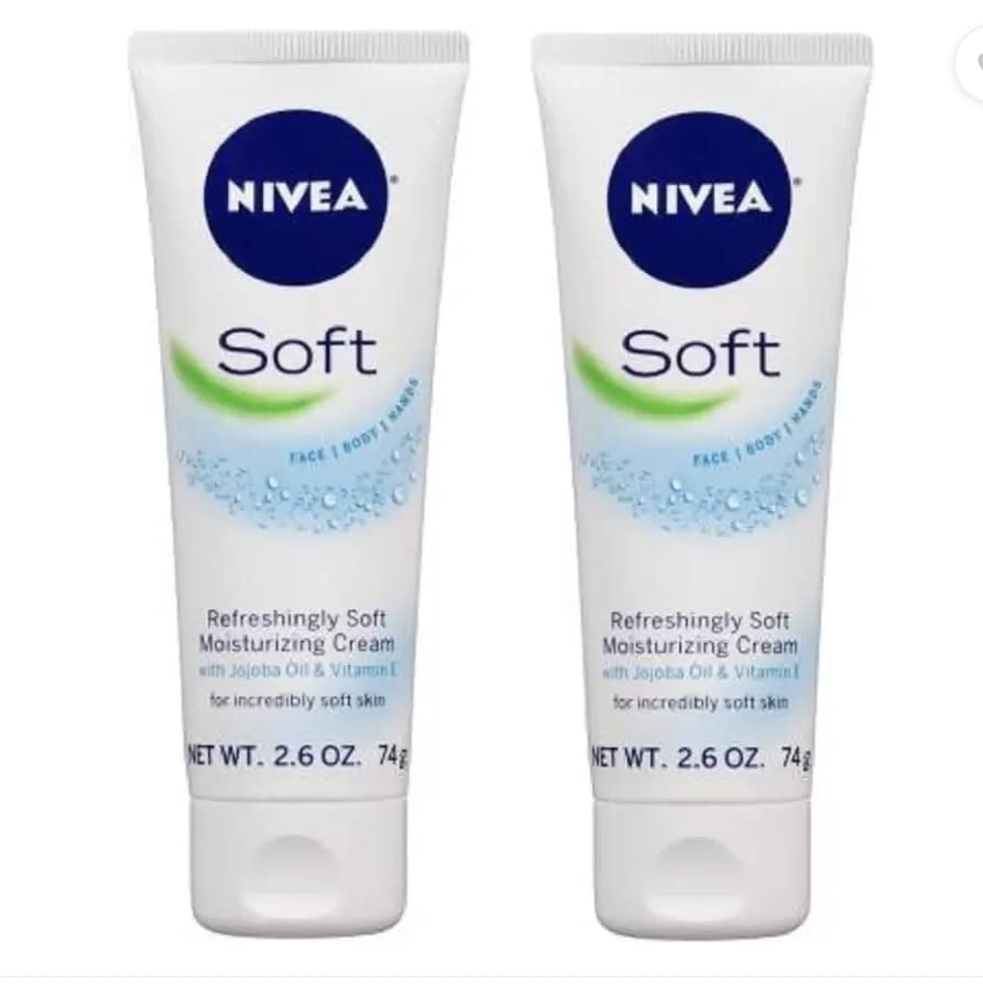 Soft Body Creme, 2.6 Oz, 2 Pk
