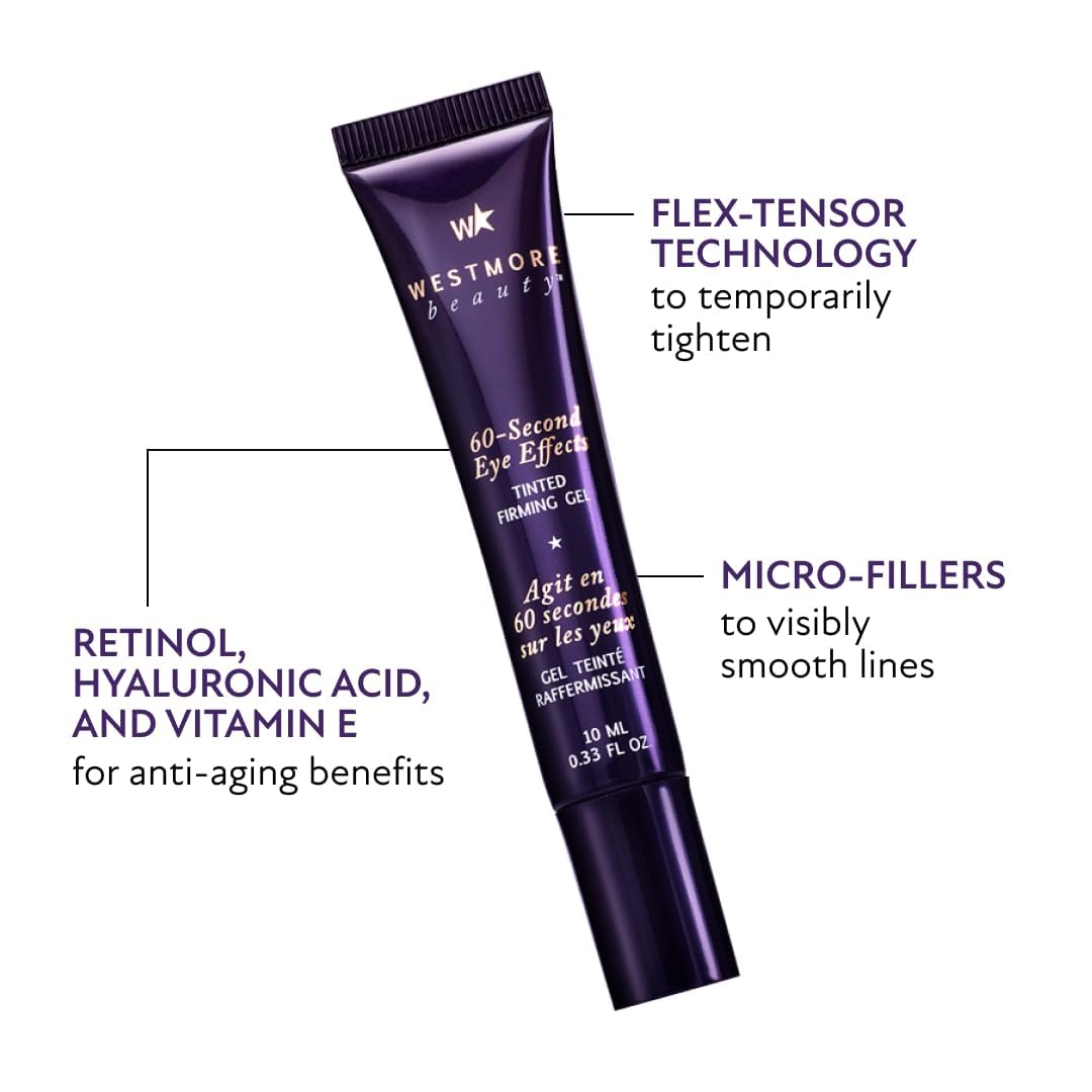 Westmore Beauty 60 Second Eye Effects & Star Handheld Fan - Eye Tightening Serum Instant - Instant Eye Tightener - Instant Eye B