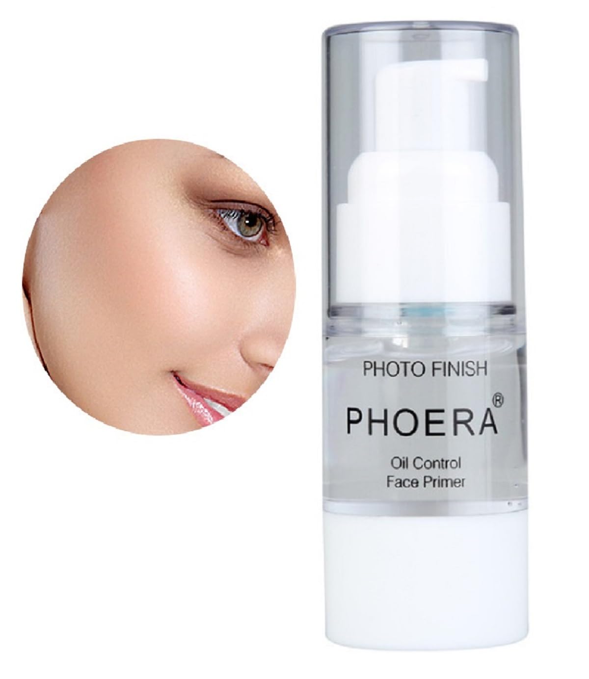 Phoera Primer,Pro Makeup Primer,Long Lasting Hydrating Smoothing Isolated Moisturizing Oil Free Effect Make Up Base Matte Face F