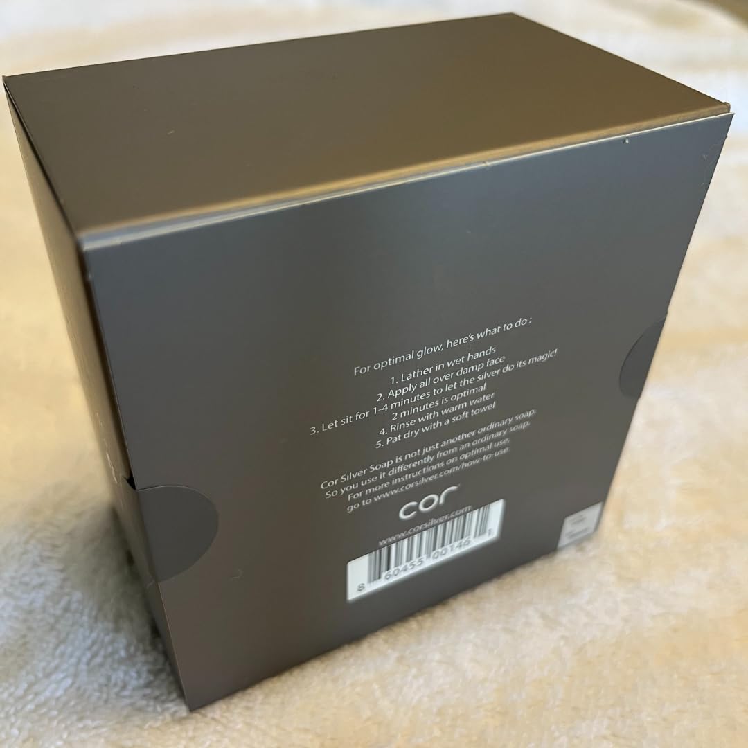 Cor Silver Soap | 100Gm | Smart Skincare | Simple One Step Cleansing Bar
