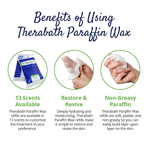 Therabath Refill Paraffin Wax, Provides Therapeutic Relief Of Pain Due To Arthritis, Joint Inflammation, Muscle Stiffness Or Inj