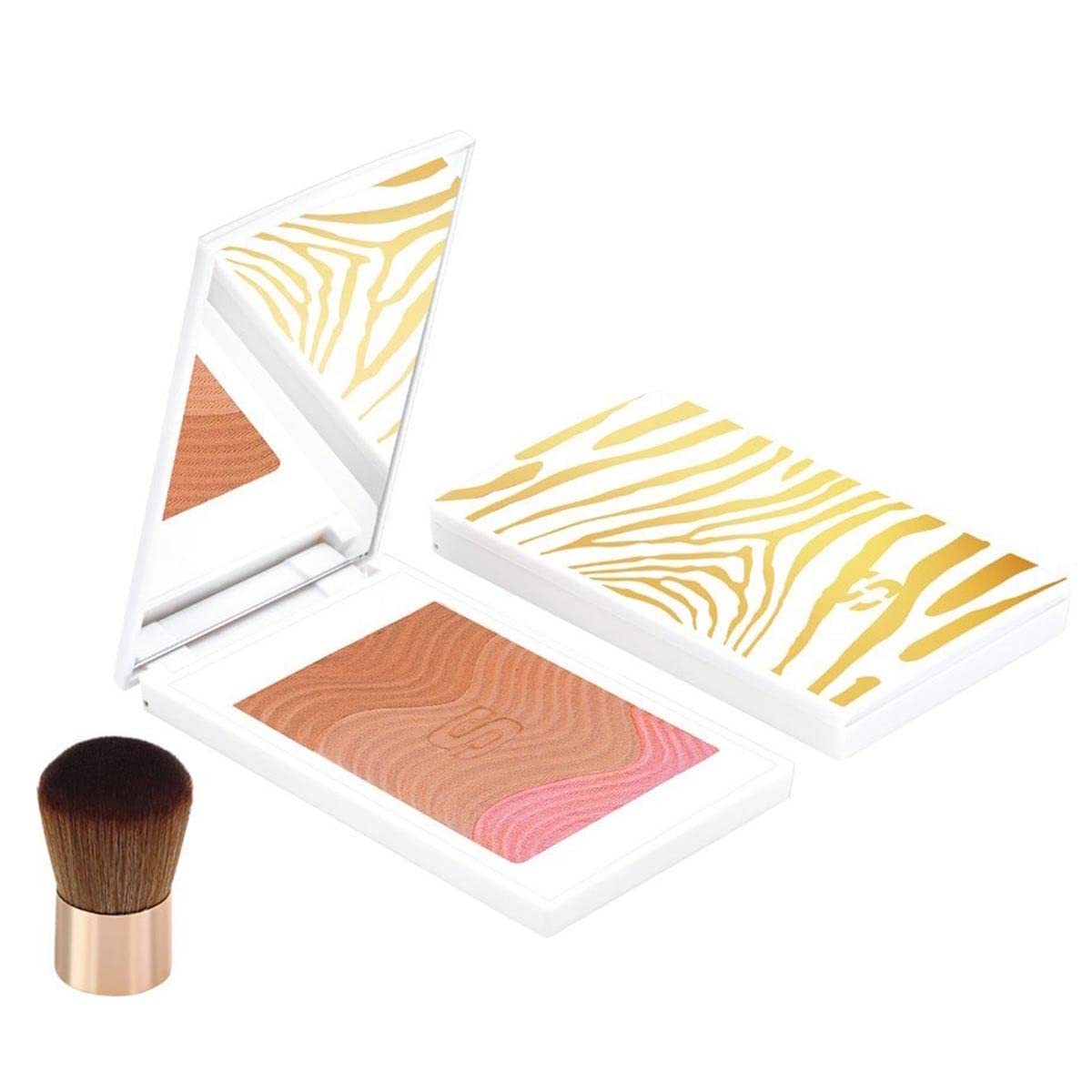 Sisley Phyto Touches Sun Glow Pressed Powder Trio - Peach Gold Powder Women 034 Oz