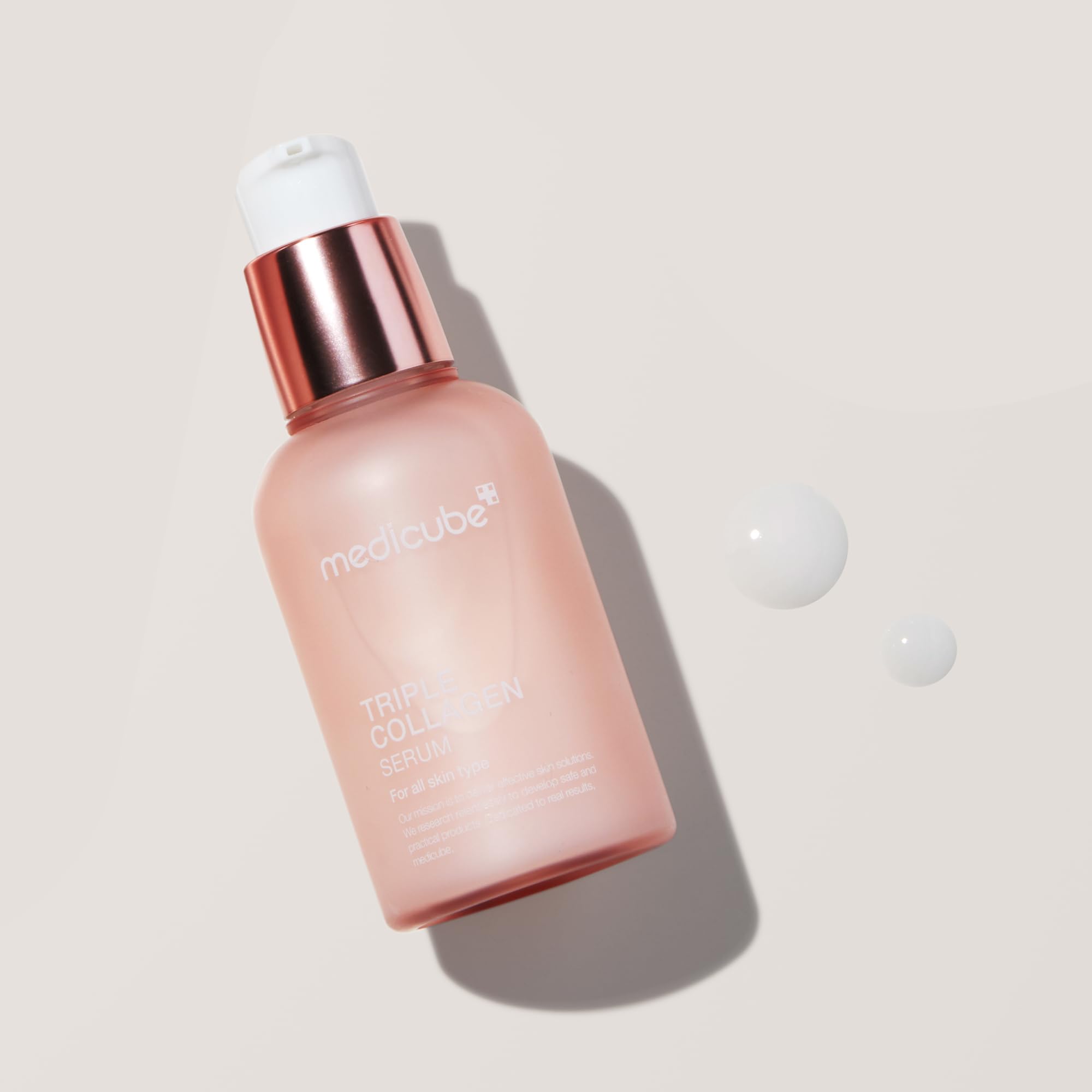 Medicube Triple Collagen Serum 1.85 Fl.Oz - Nourish Dull Skin With Triple Collagen Complex - A Lightweight Serum With Niacinamid