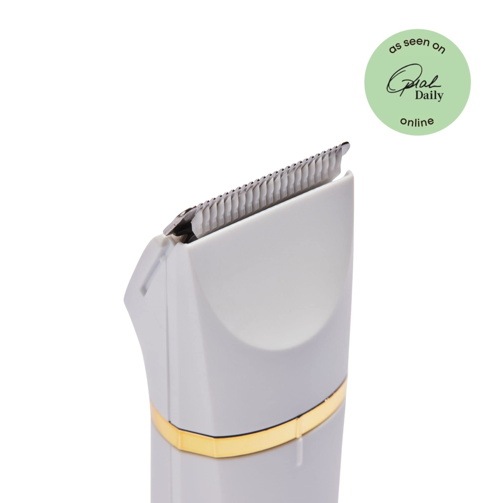 Bushbalm Bikini Trimmer - Electric Shaver Body Hair Razor For Women, Waterproof, Cordless Shaver For Sensitive Areas, Close Groo