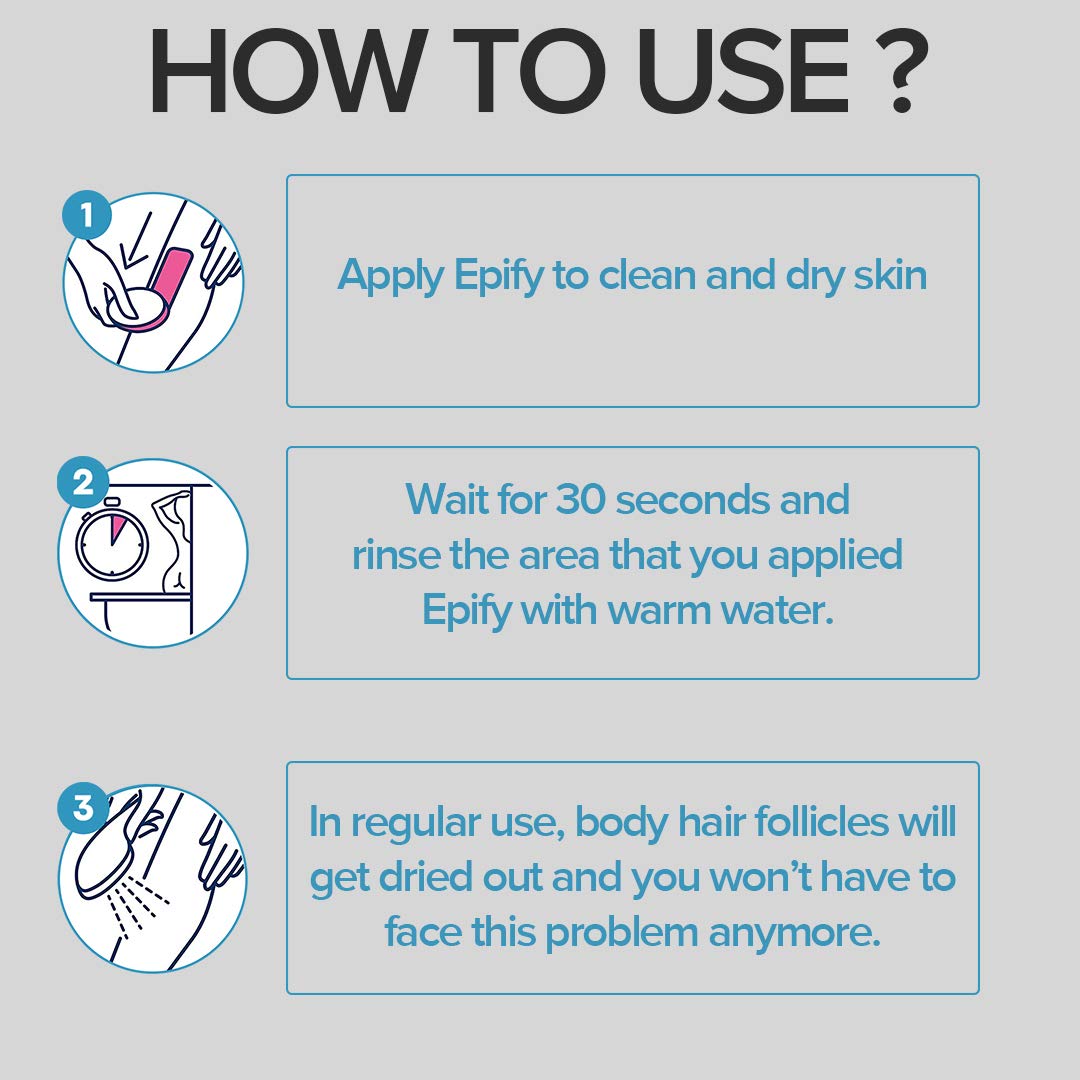 Epify Hair Removal Cream, Intimate/Private Hair Removal Cream For Men And Women, Private Area, Pubic & Bikini Hair Removal Cream