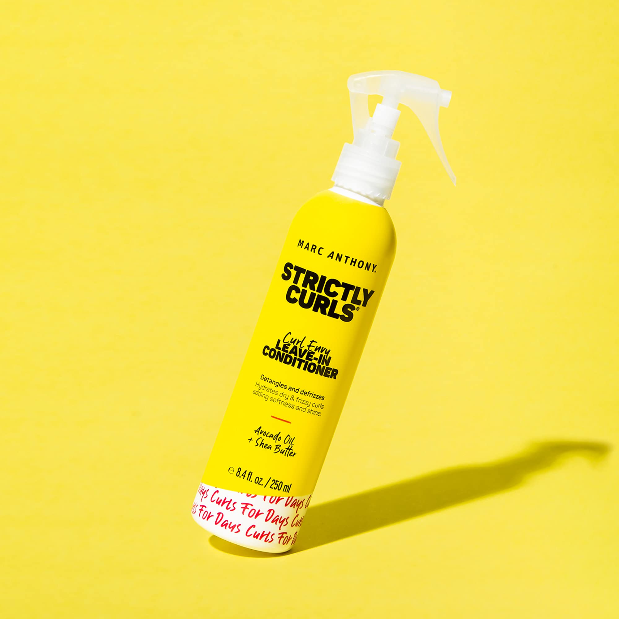 Marc Anthony Leave-In Conditioner, Strictly Curls - Shea Butter, Vitamin E & Avocado Oil Softens & Defines Coarse Curls - Sulfat
