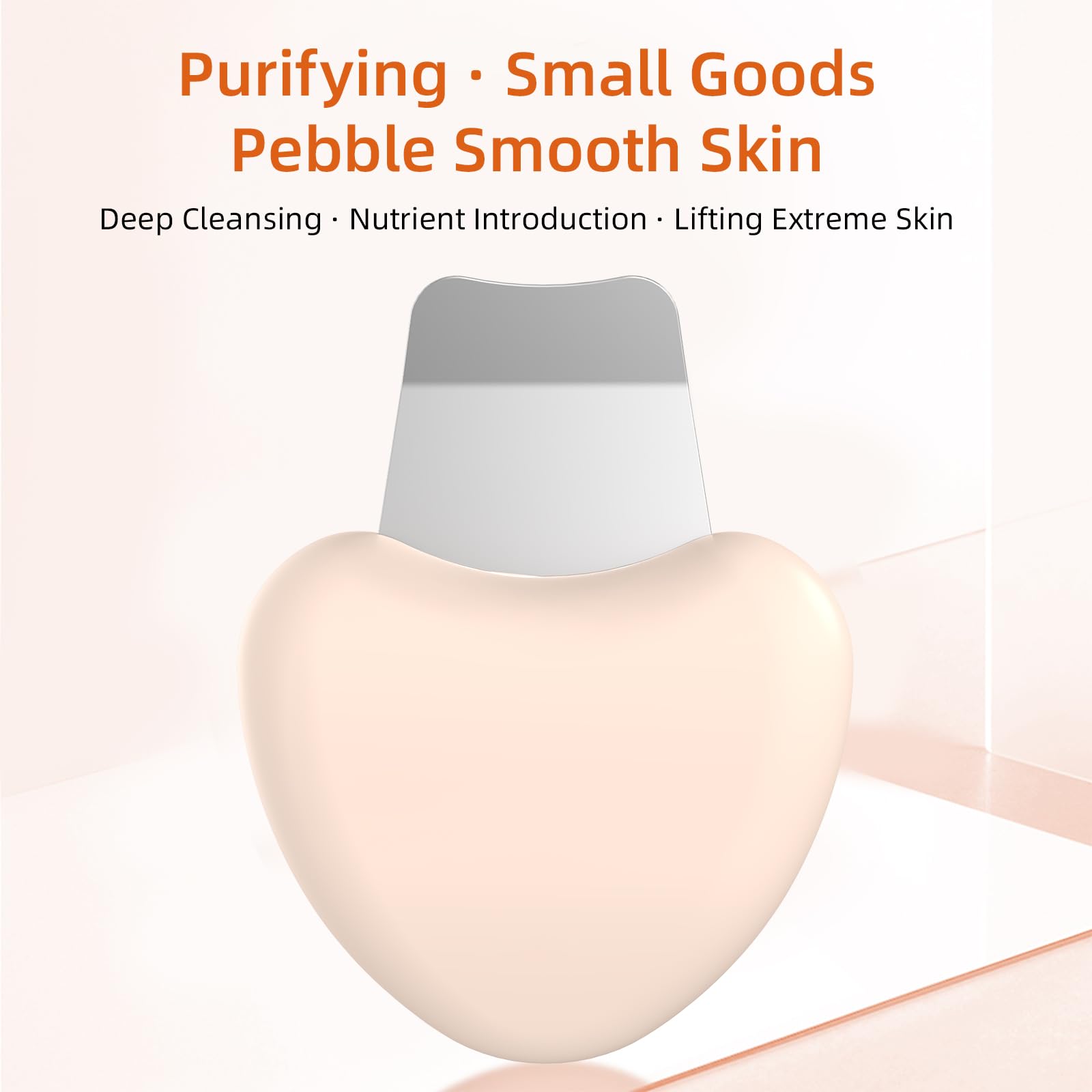 Auioytoy Skin Scrubber Face Scraper Tool Blackhead Remover Tool Pore Cleaner Scraper Facial Deep Cleansing Tool