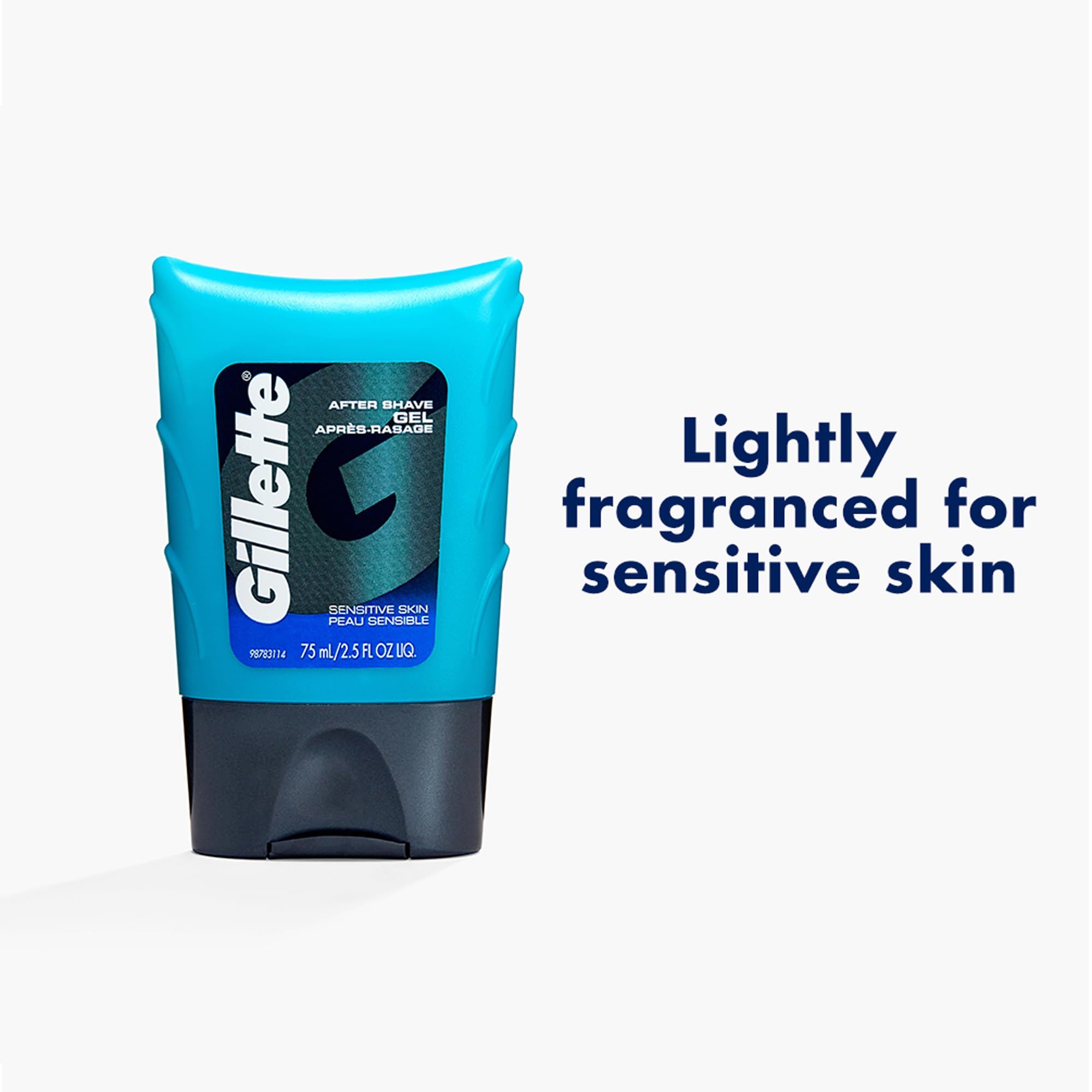 Gillette After Shave Gel Sensitive Skin 2.5 Fl Oz (Pack Of 3)