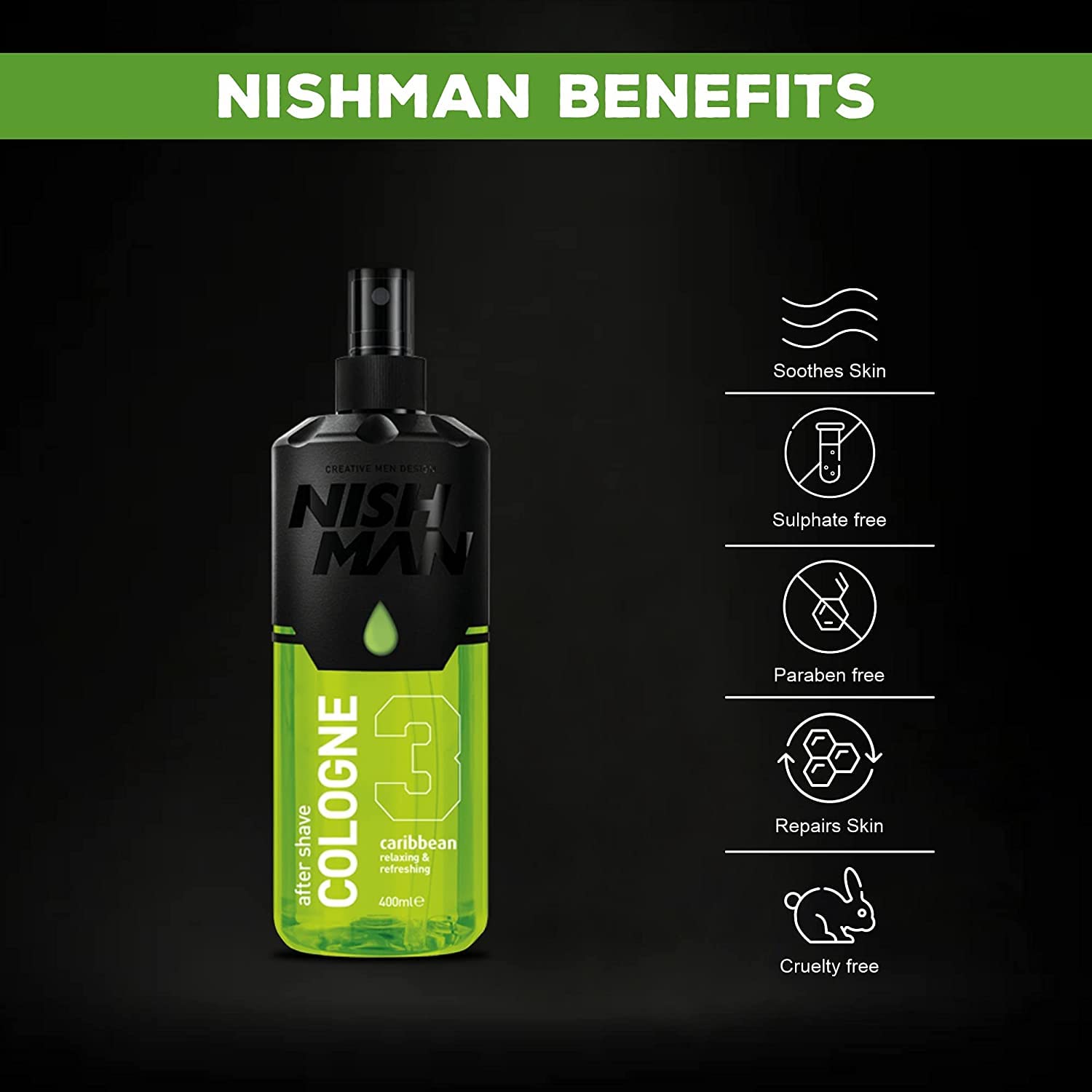 Nishman After Shave Series (400Ml, 03 Caribbean)