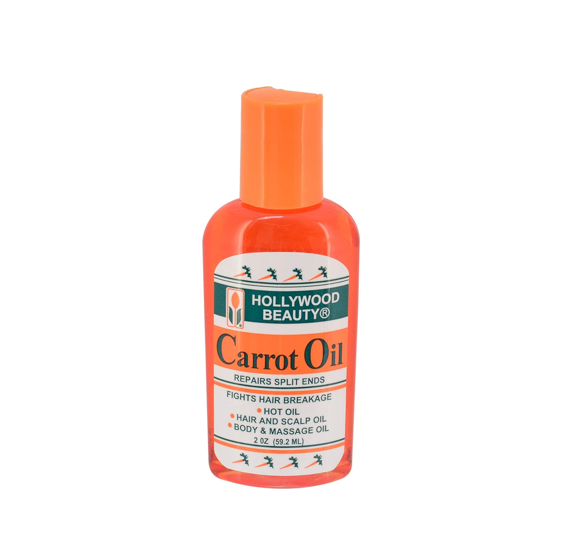 Hollywood Carrot Oil Repairs Damage Hair & Split Ends 2Z (Pack Of 3)