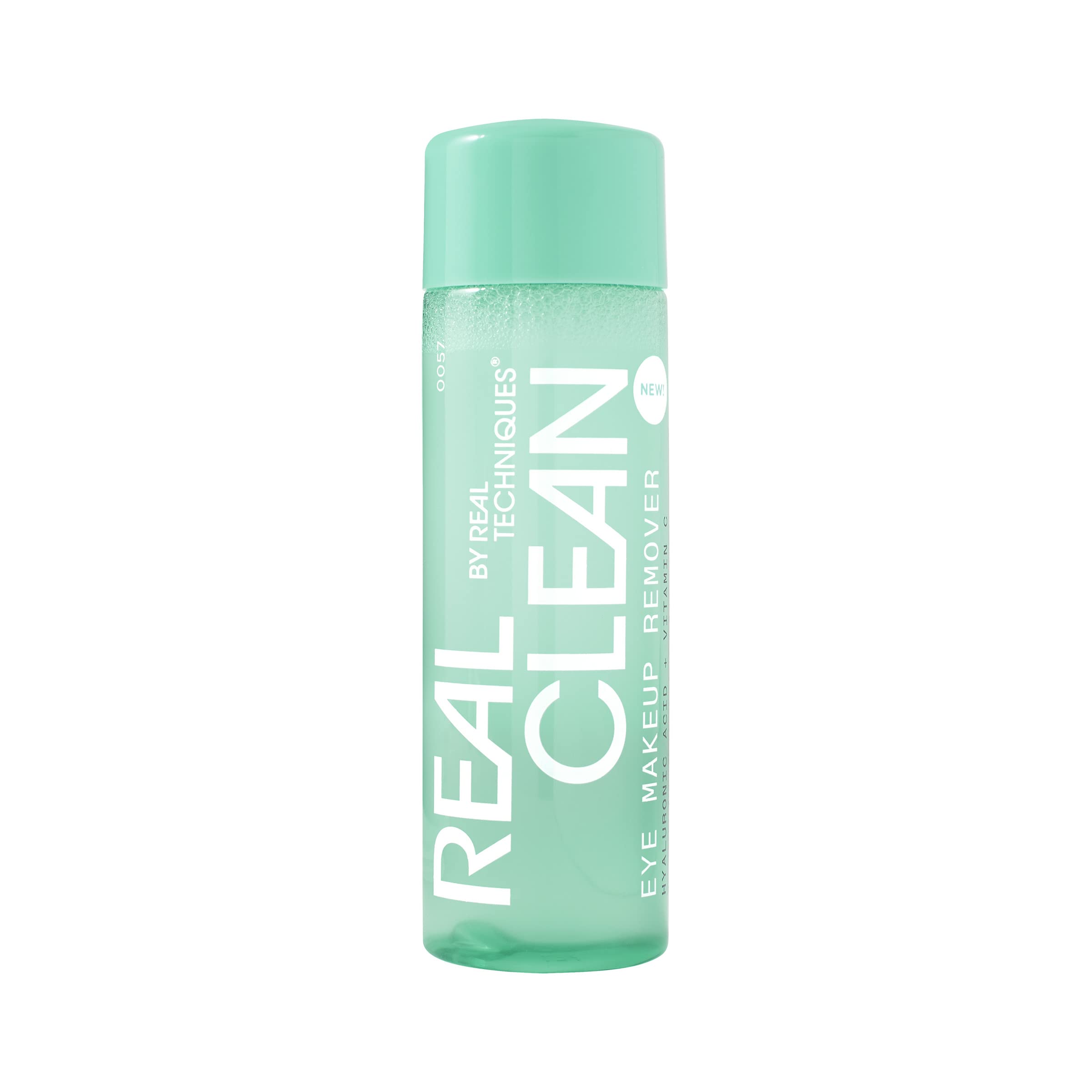 Real Techniques Real Clean In-The-Clear Eye Makeup Remover, Gentle Liquid Makeup Remover, Skin Repair Ingredients, Hyaluronic Ac