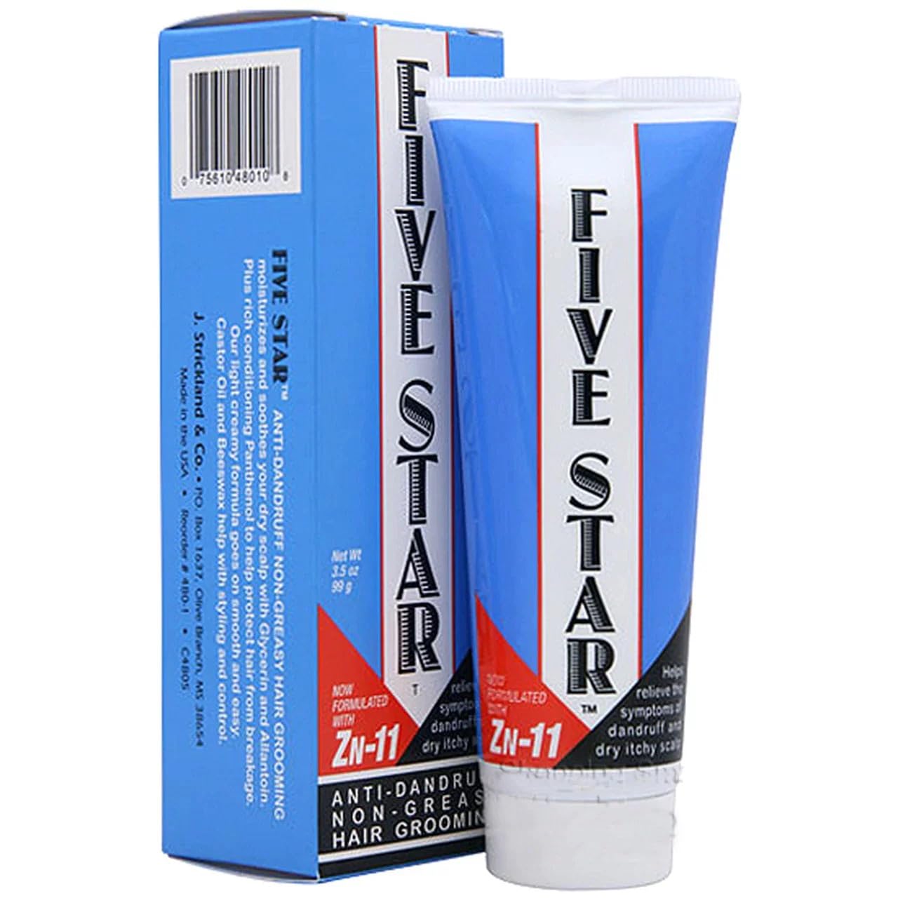 Five Star Sulfur8 Anti Dandruff Non Greasy Hair Grooming, 3.5 Ounce