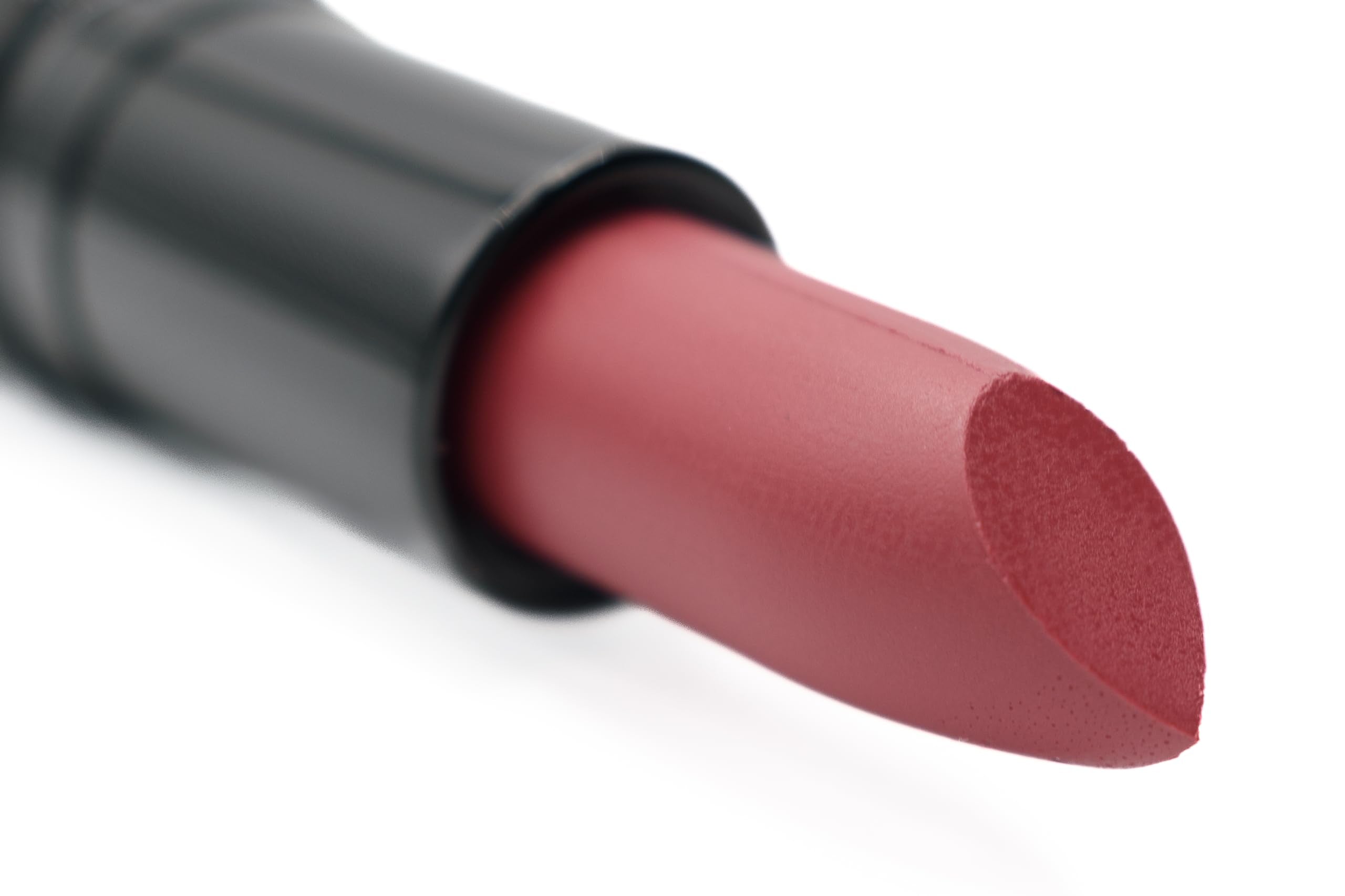 Pure Ziva Rich Mauve Deep Dark Pink Red Lipstick Color Moisturizing Paraben Free, No Animal Testing & Cruelty Free Lip Makeup Co