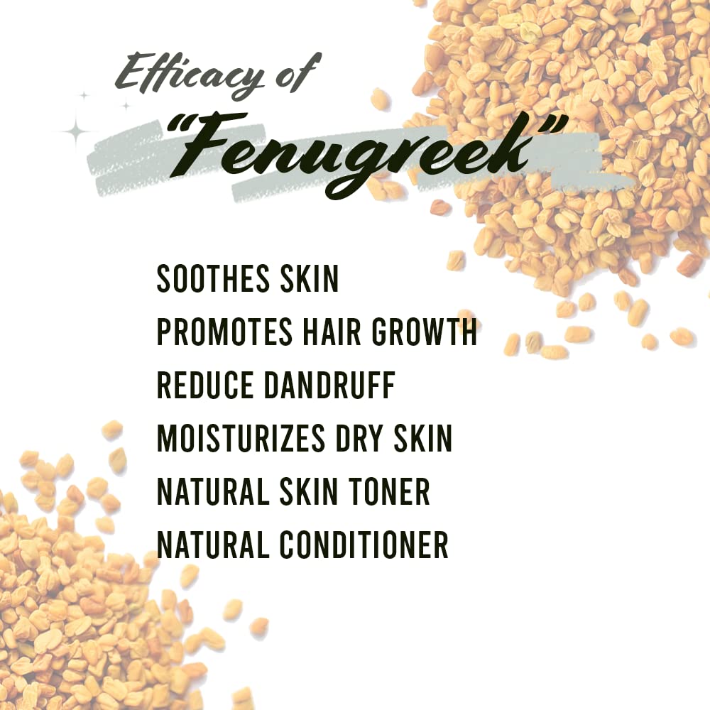 Well'S Oil Dried Fenugreek Seed, 3.4 Oz, 100% Natural, Perfect For Herbal-Infused Hair Oil, For Hair & Skin Oil Diy