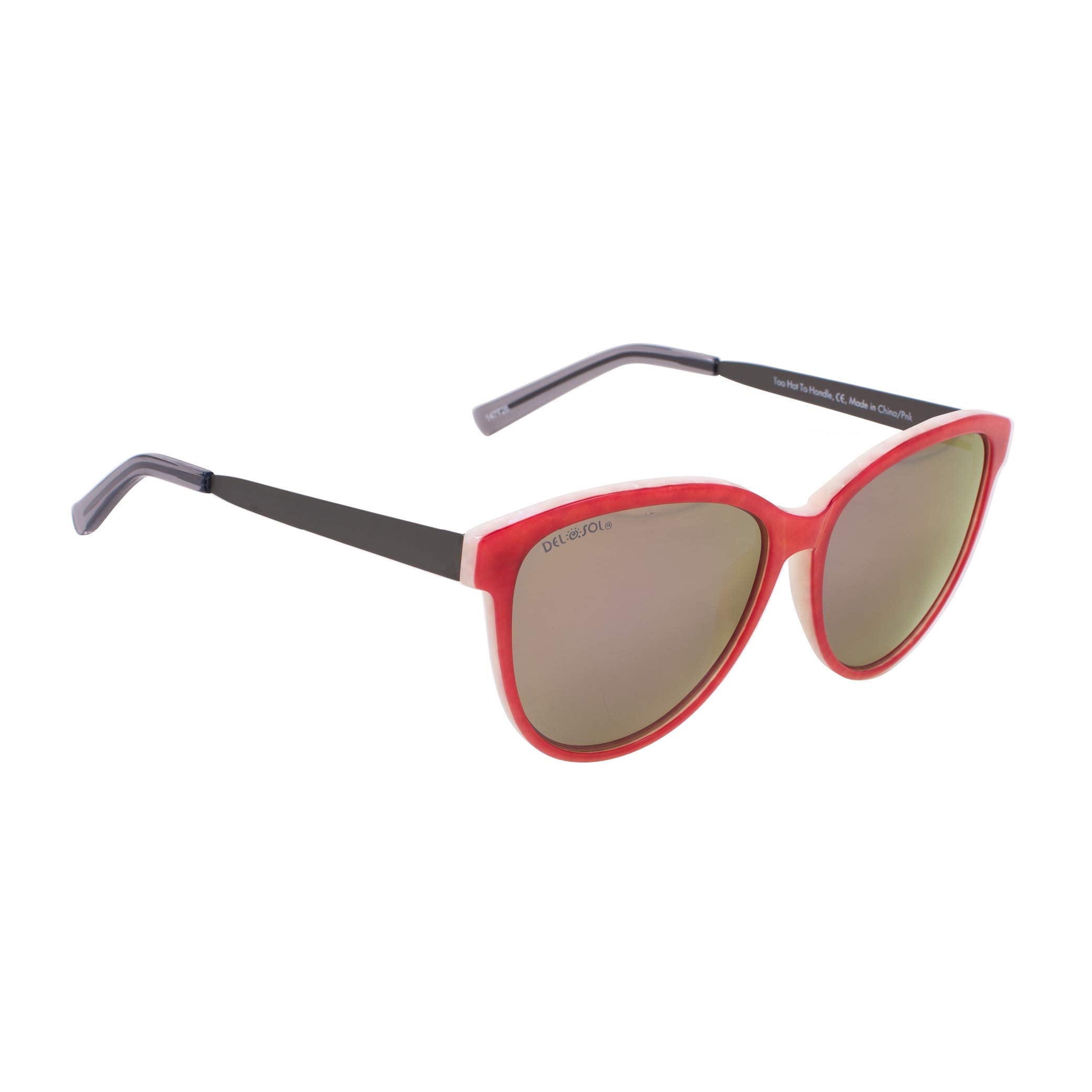 Solize Too Hot To Handle - Pearl To Pink By Delsol For Unisex - 1 Pc Sunglasses