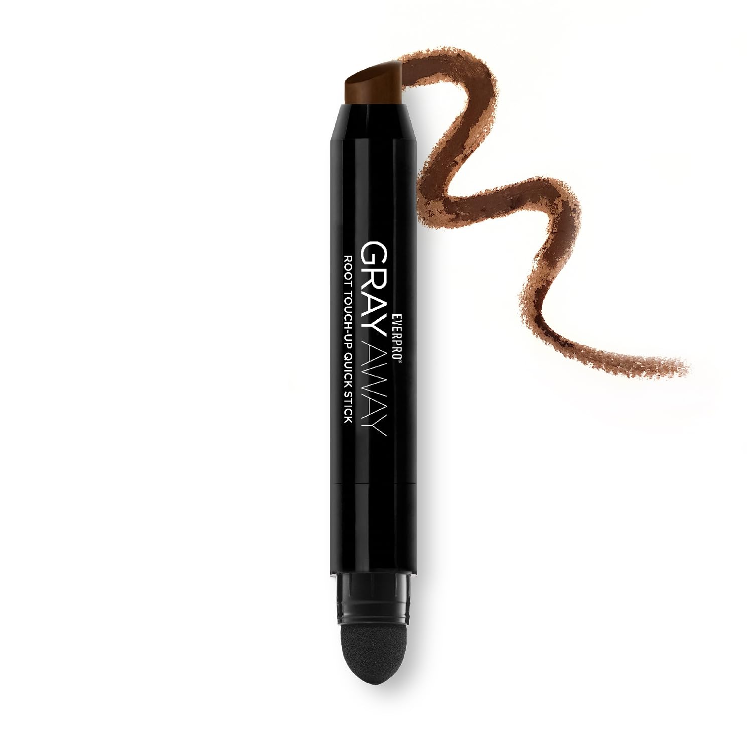 Everpro Gray Away Root Touchup Quick Stick, Light Brown, 0.1 Oz