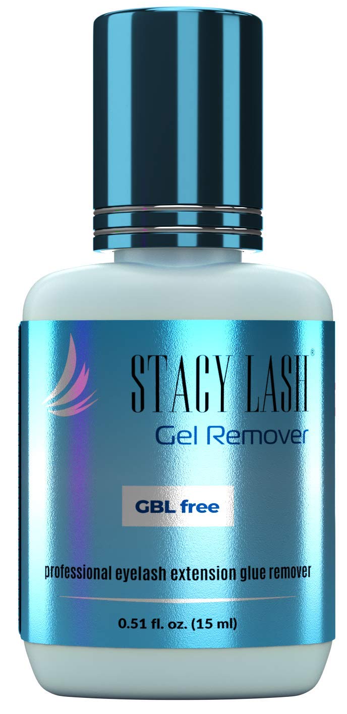 Lash Remover for Lash Extensions by Stacy Lash (0.51 fl.oz / 15 ml) Eyelash Extension Remover / 60 Sec Dissolution Lash Glue Rem