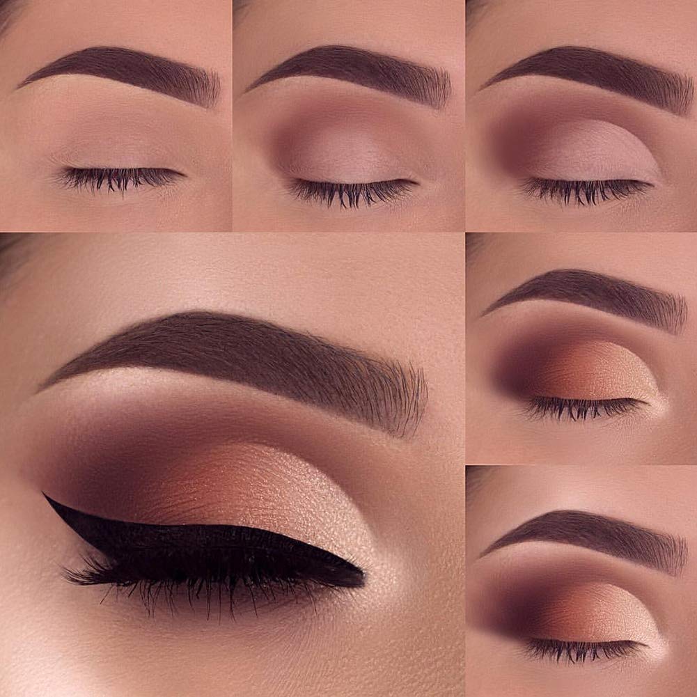 Professional Shader Eyeshadow Brush, Eigshow-Pro All Over Short Shader Eye Makeup Brush With Dense Rounded Natural Hair Bristles