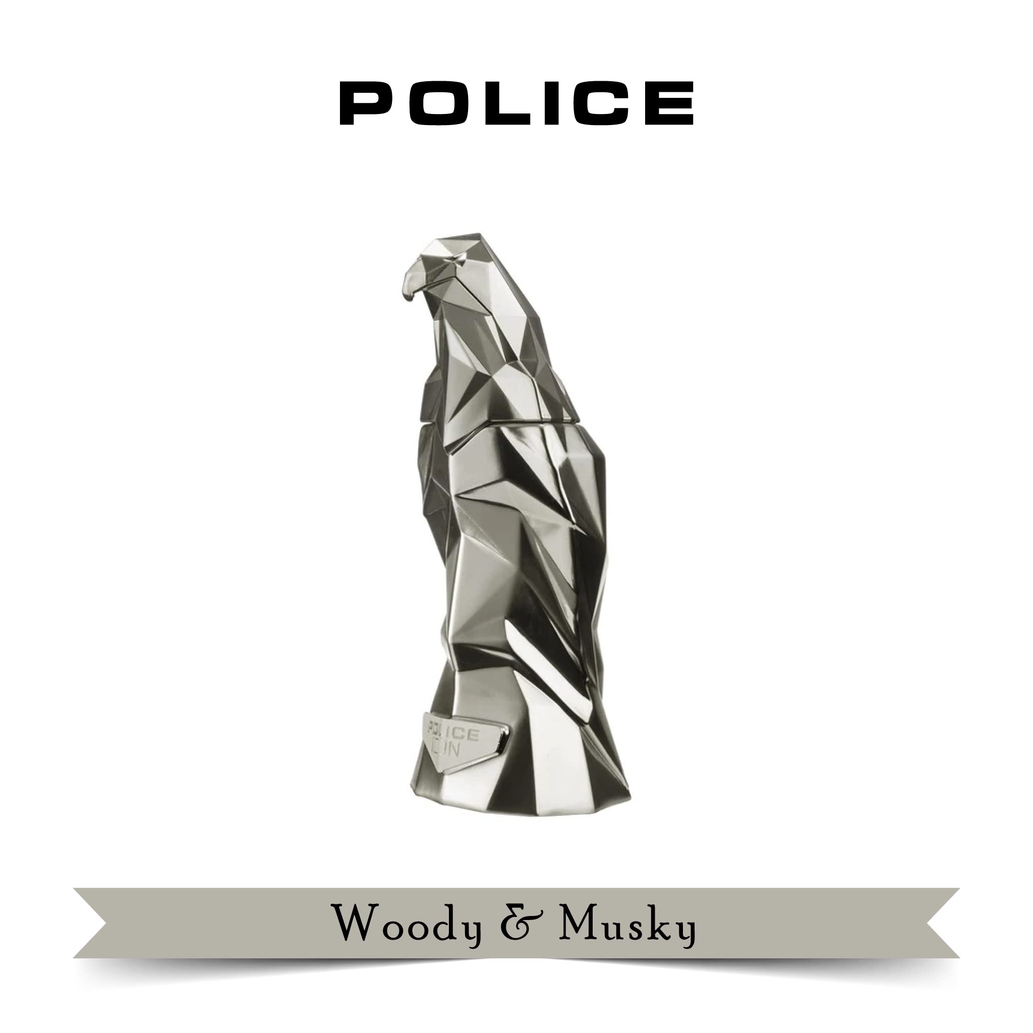 Police Icon Platinum By Police Colognes Eau De Parfum Spray 42 Oz For Men