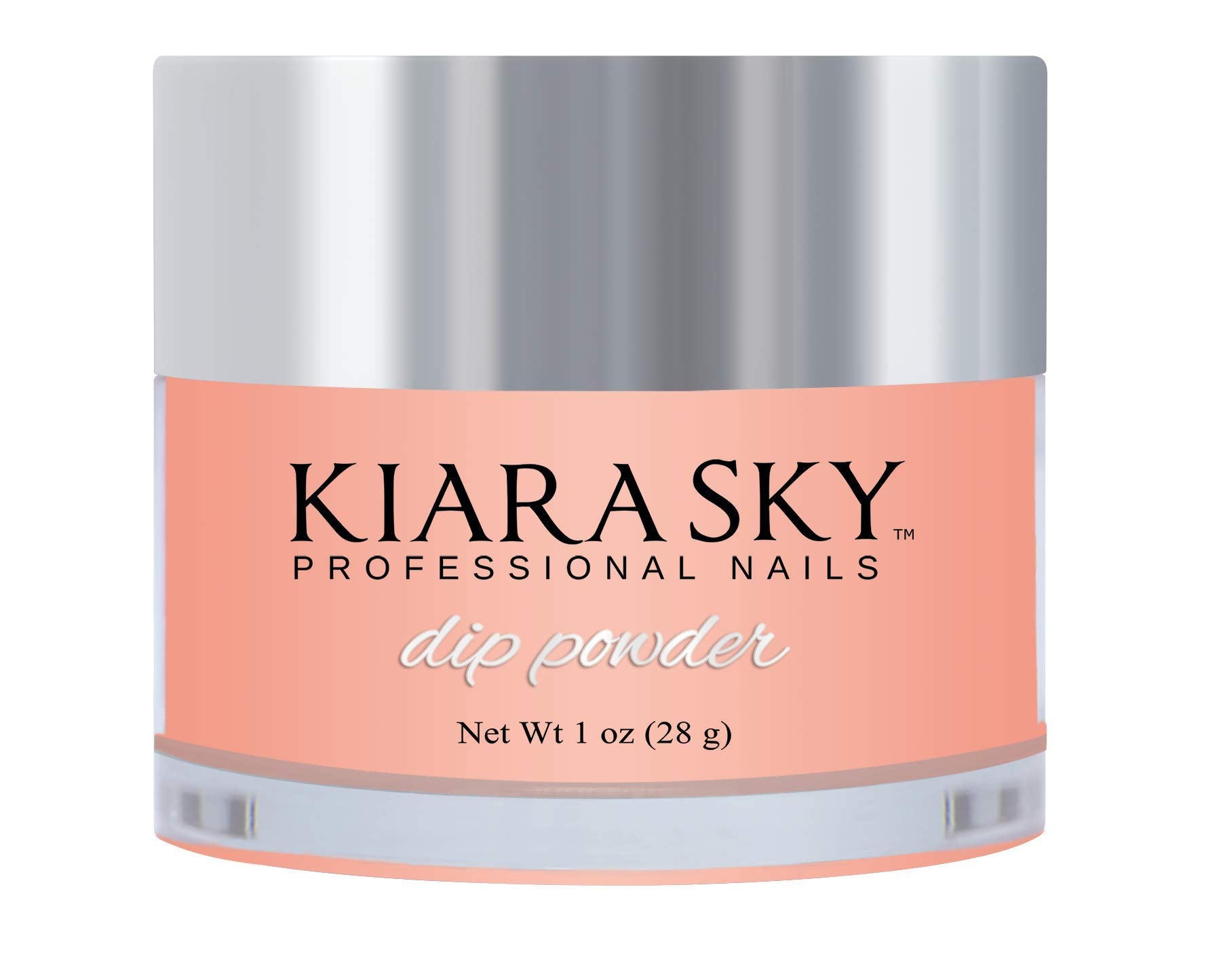 Kiara Sky Dip Powder. TOUCH OF BLUSH Long-Lasting and Lightweight Nail Dipping Powder. (1 Ounce)