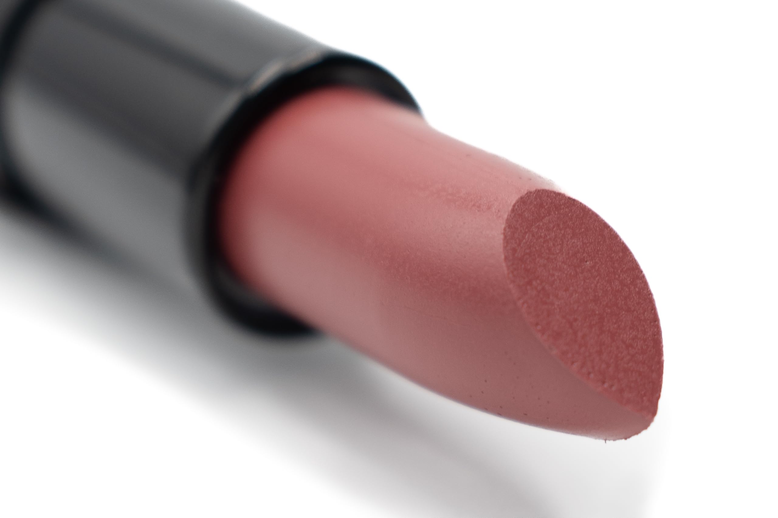 Pure Ziva Delicious Mauve Medium Red Pink Lipstick Color Moisturizing Paraben Free, No Animal Testing & Cruelty Free Lip Makeup 