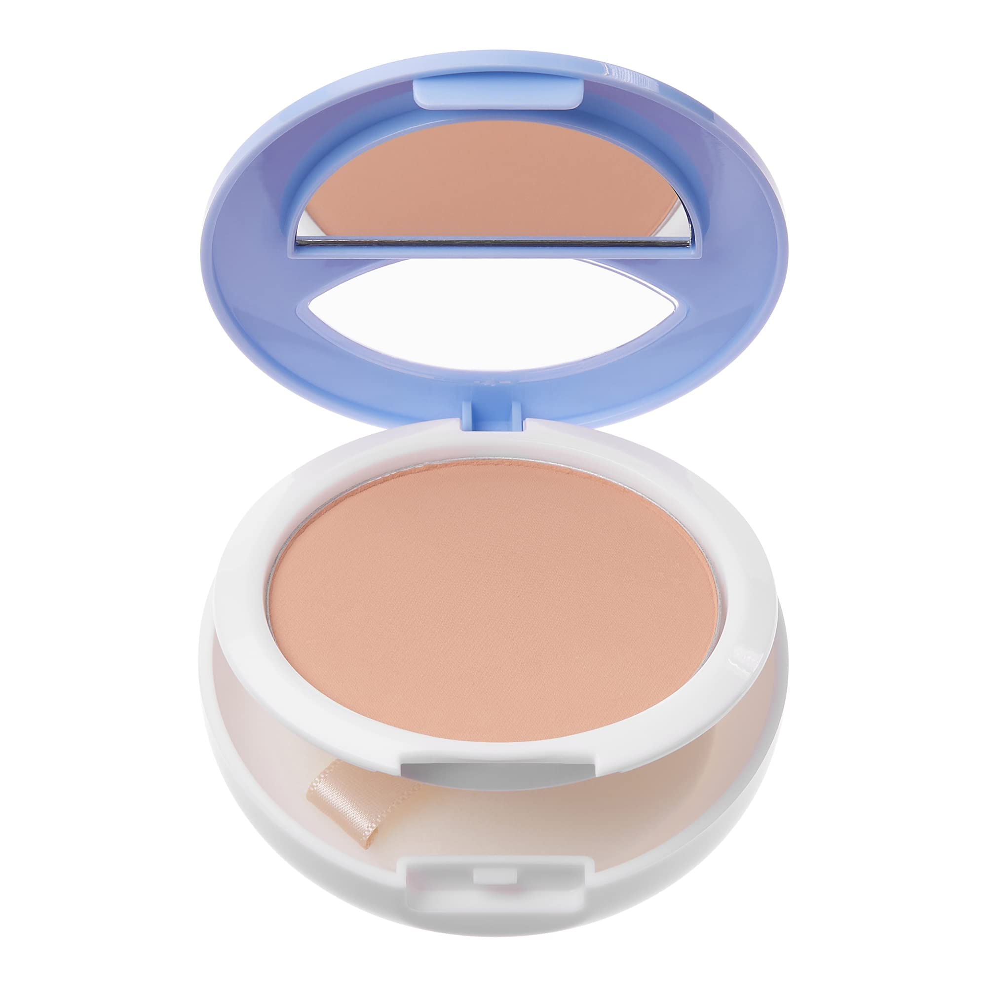 Ruby Kisses No More Blemish Face Powder With Salicylic Acid Korean Makeup Matte Finish Full Coverage Pressed Powder (Rich Tan)