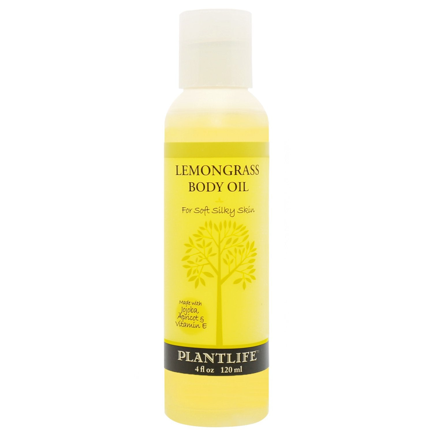 Plantlife Lemongrass Body Oil - Moisturizing Natural Body Oil For All Skin Types - Nourishing Dry Skin And Making It Feel Soft A