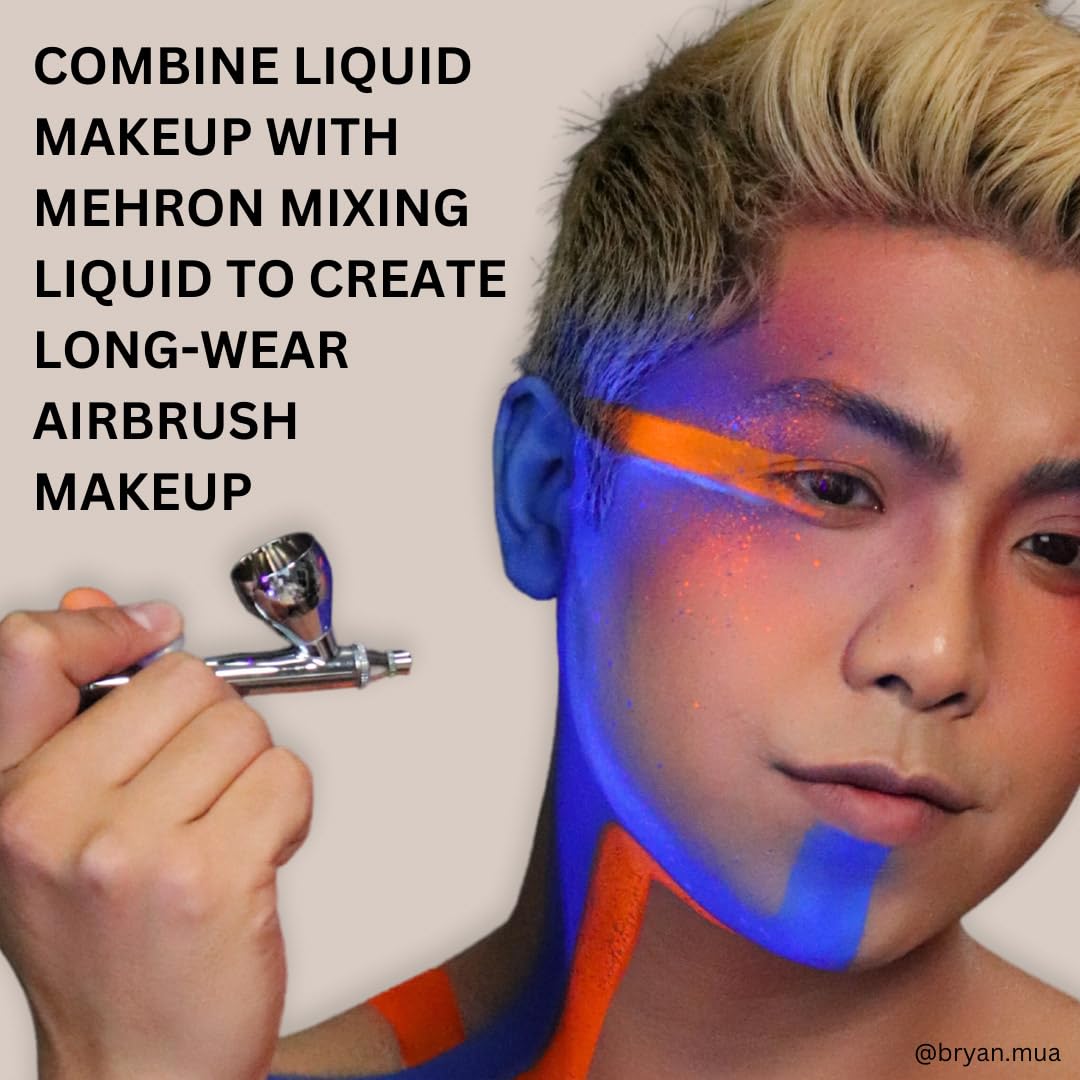 Mehron Makeup Liquid Face & Body Paint (1 Ounce) (Pink)