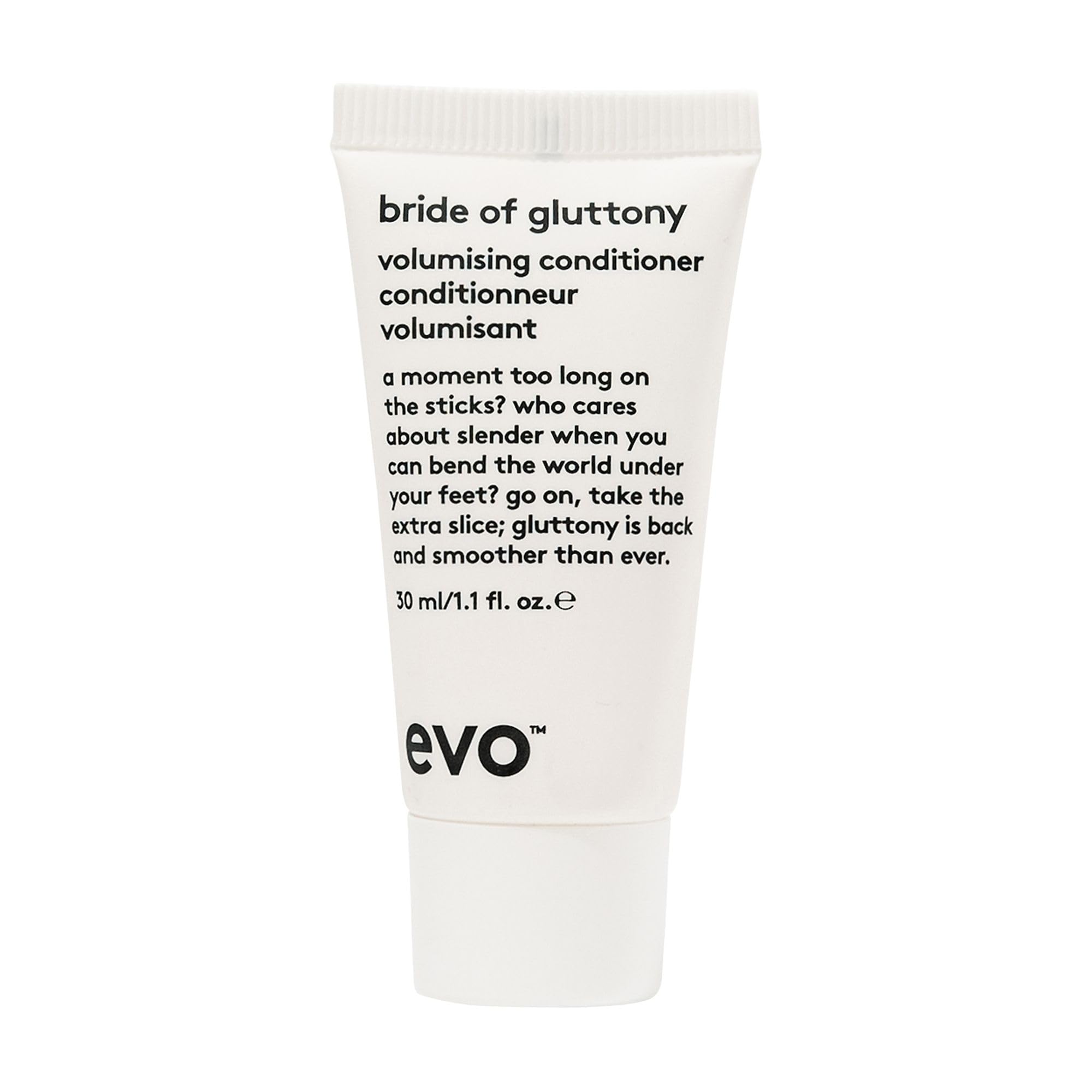 EVO Bride of Gluttony Volumizing Conditioner - Protects Hair Colour - Reduces Frizz and Tones Hair Colour - 30ml / 1.1fl.oz