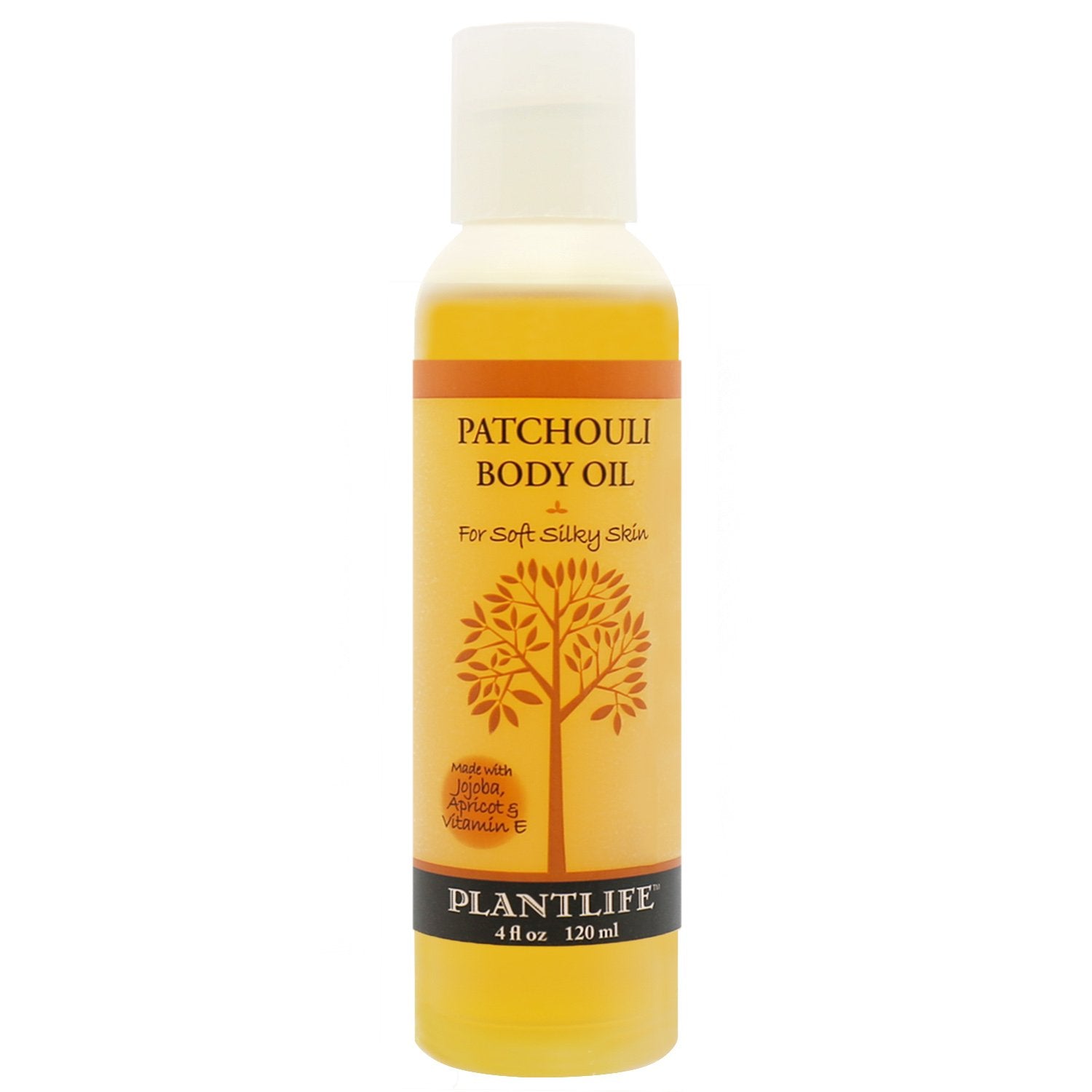 Plantlife Patchouli Body Oil - Moisturizing Natural Body Oil For All Skin Types - Nourishing Dry Skin And Making It Feel Soft An