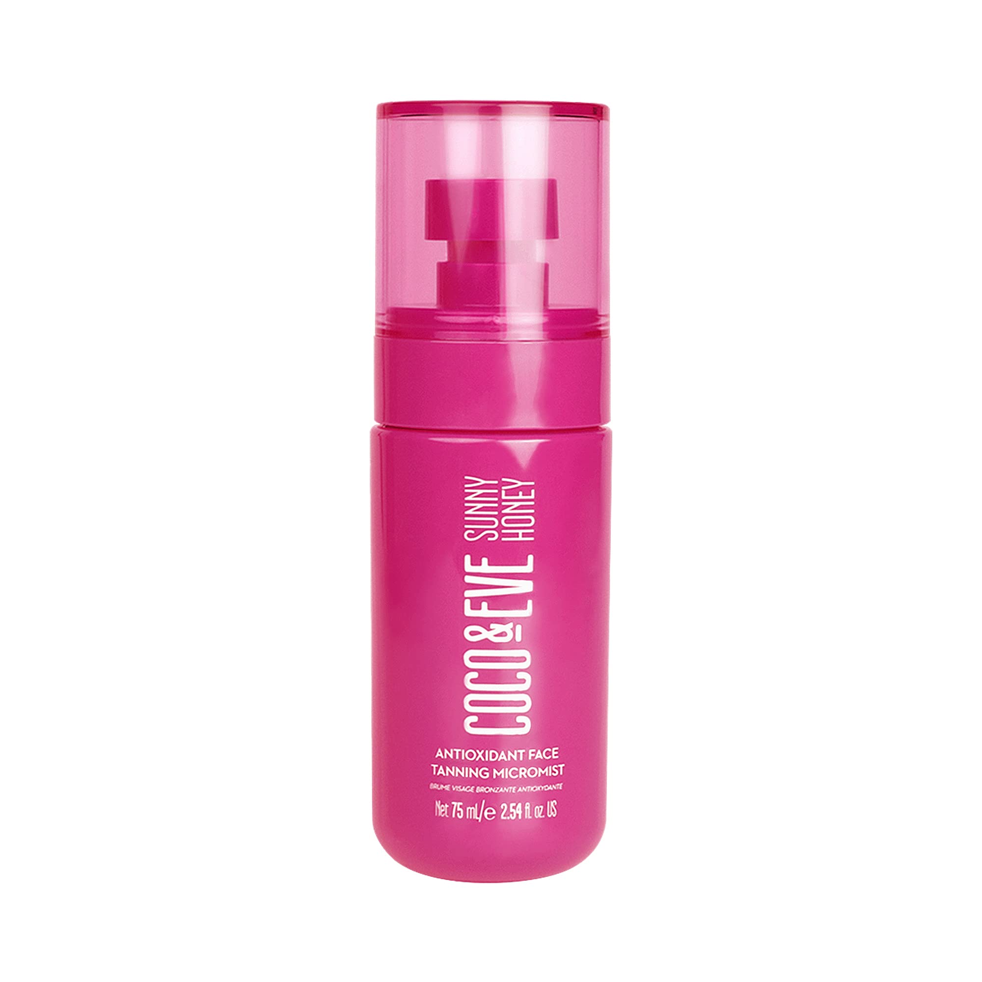 coco & Eve Antioxidant Face Tanning Micromist Sunless Self Tanning Face Mist with Antioxidants to Boost Hydration Quick, Flawles