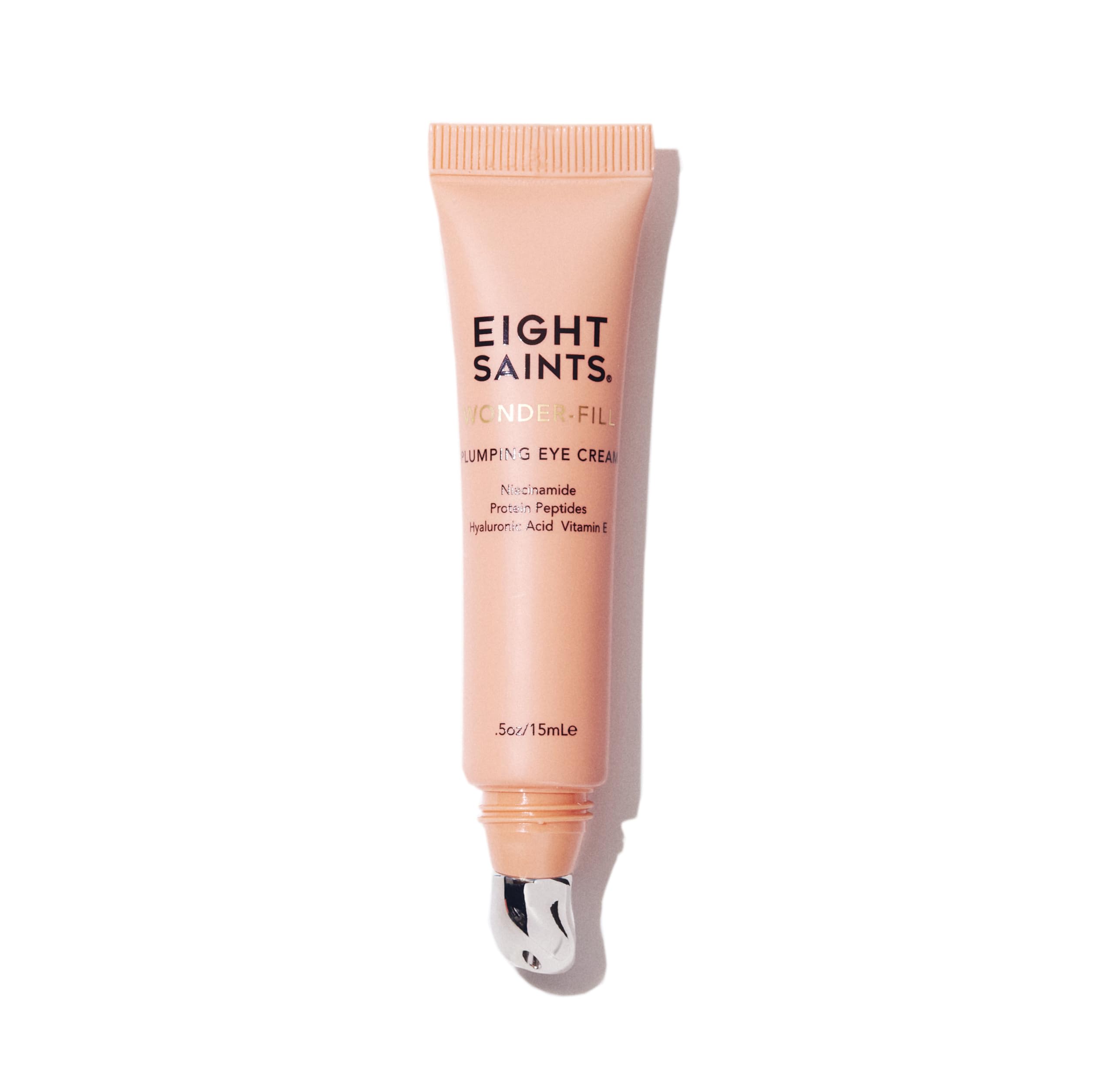 Eight Saints Wonder-fill Plumping Eye Cream, Natural and Organic Anti Aging Under Eye Cream to Plump Skin, Reduce Wrinkles, Fine