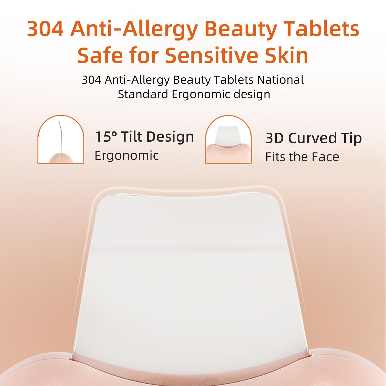 Auioytoy Skin Scrubber Face Scraper Tool Blackhead Remover Tool Pore Cleaner Scraper Facial Deep Cleansing Tool