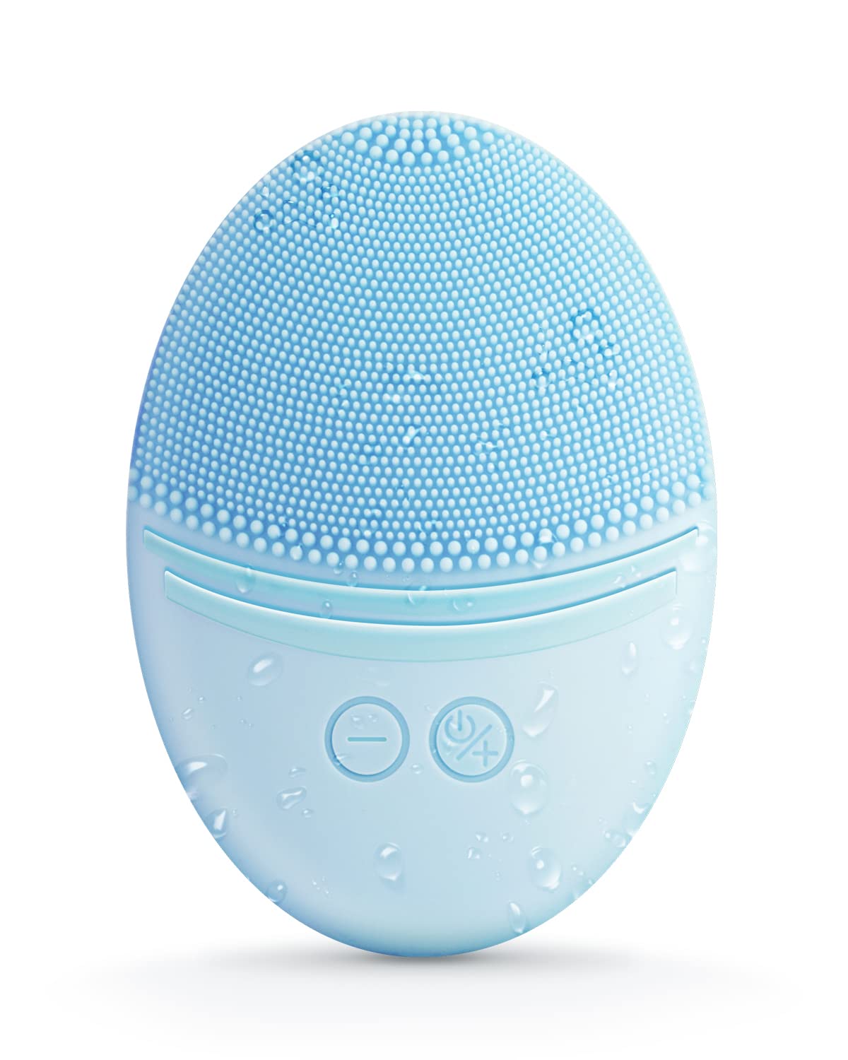 Ezbasics Facial Cleansing Brush, Waterproof Sonic Vibrating Face Brush For Deep Cleansing, Gentle Exfoliating And Massaging, Ind