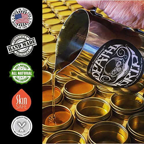 THE VINTAGE GROOMING CO. Mustache Wax Death Grip Extra Strong Hold Moustache Wax
