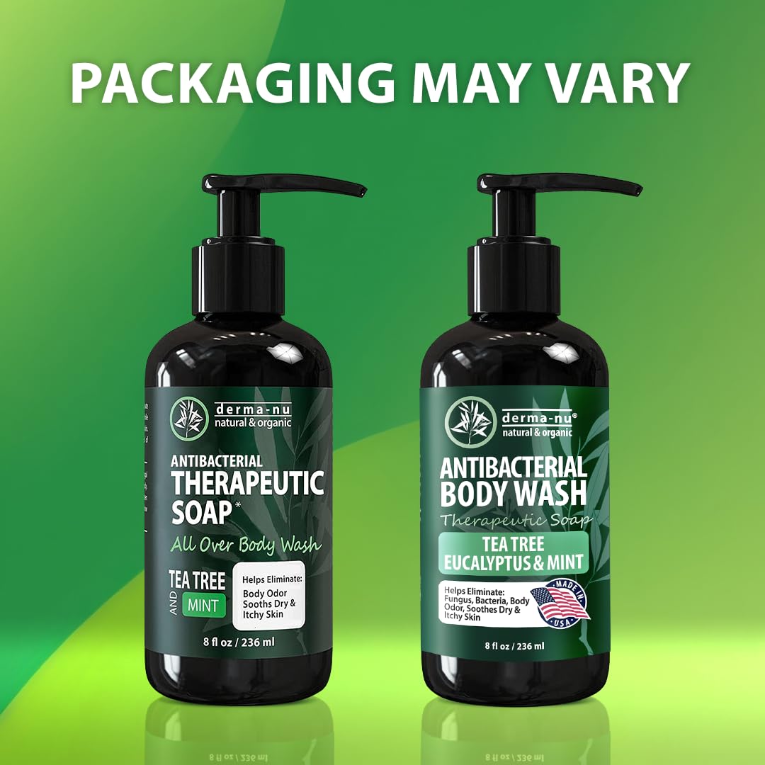 Antibacterial Body Wash - Antibacterial Soap And Tea Tree Body Wash For Jock Itch, Athletes Foot, Eczema And Back Acne - Anti Ba