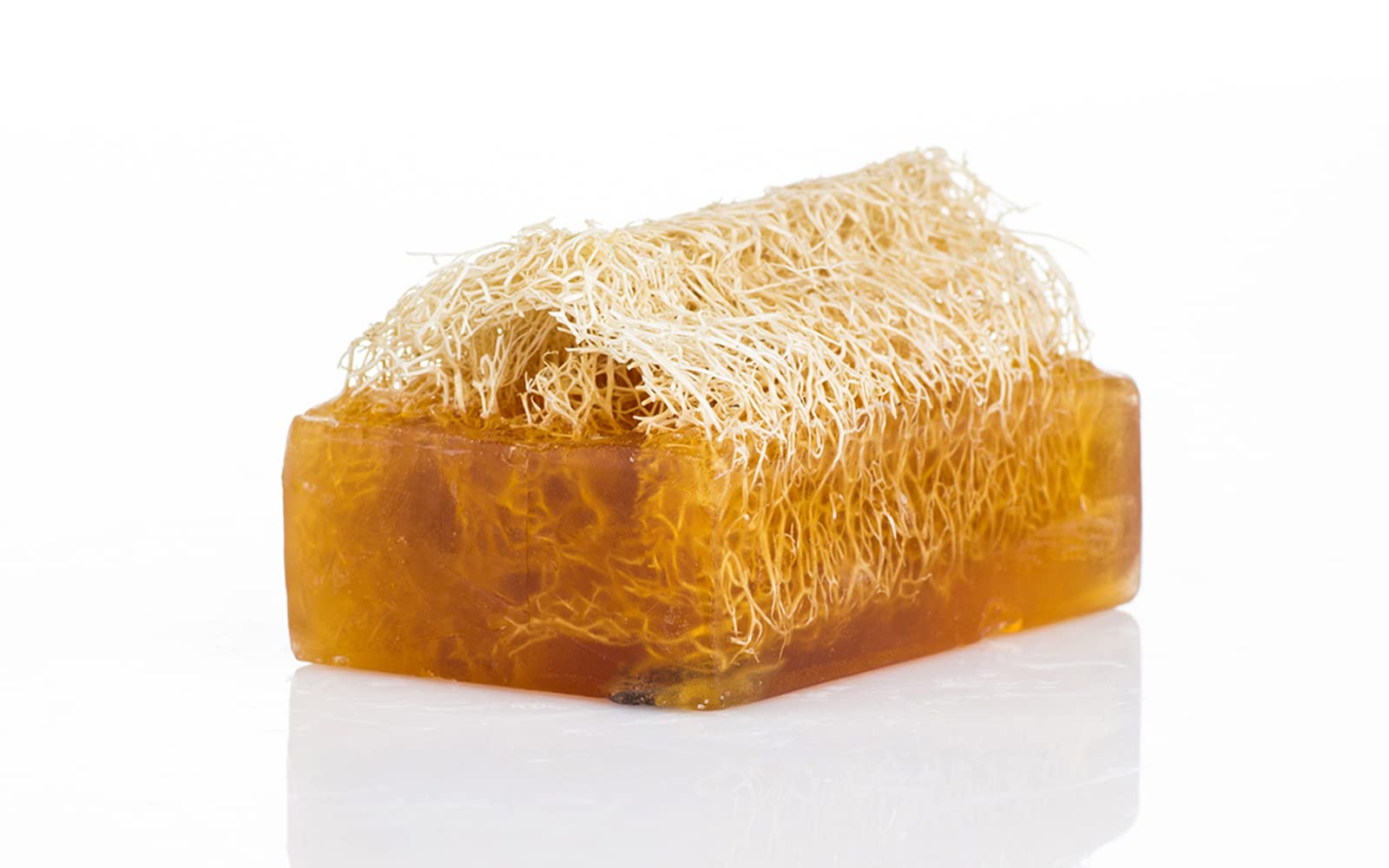 Shea Butter Moisturizer Soap - Natural Exfoliating Loofah Soap Bar - Smells Like Light Nutty Cream - Handmade With Shea Butter,