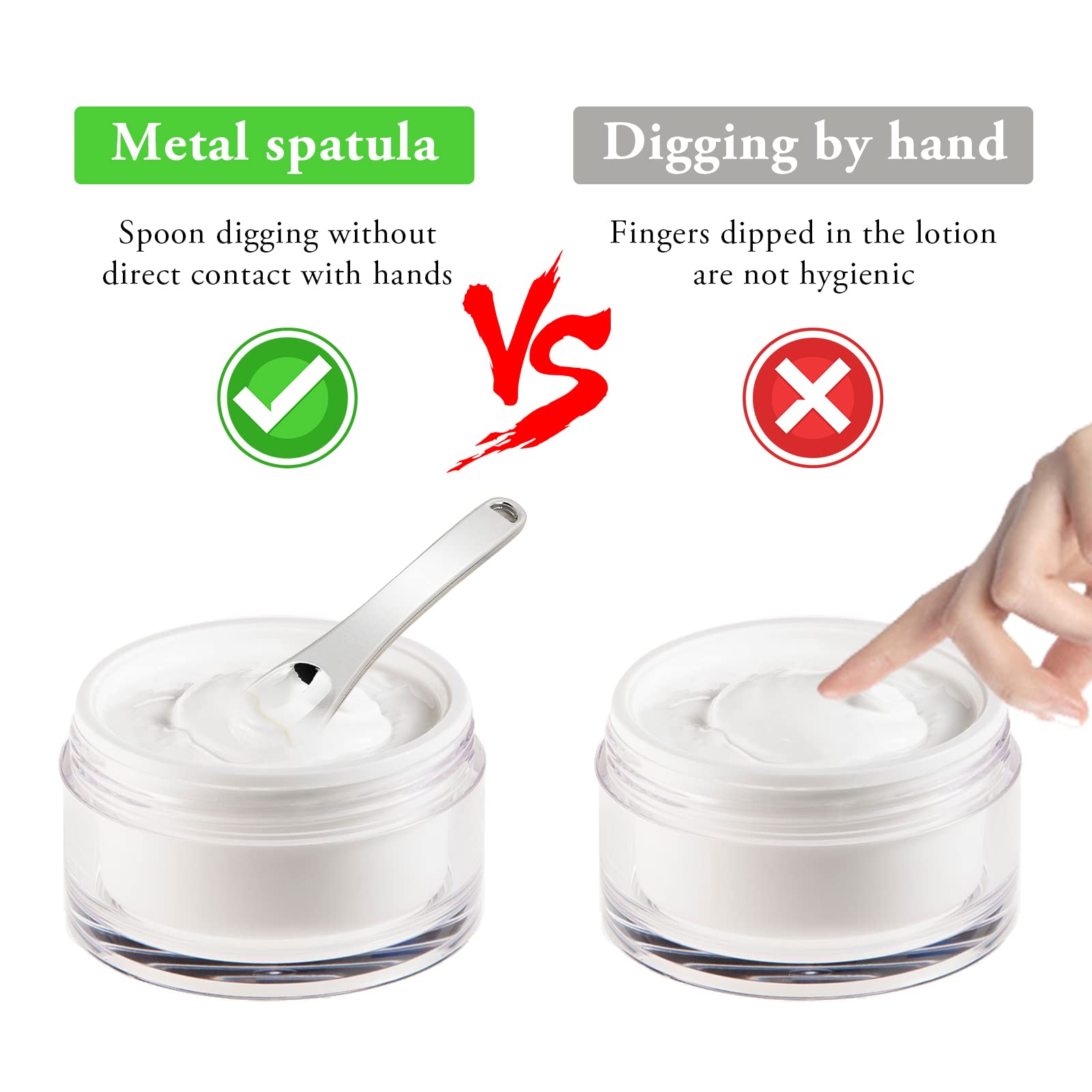 Wllhyf Mini Metal Makeup Spatula Skin Care Cosmetic Spoon Reusable Applicator, Beauty Scoop For Facial Cosmetic For Face Mask Cr