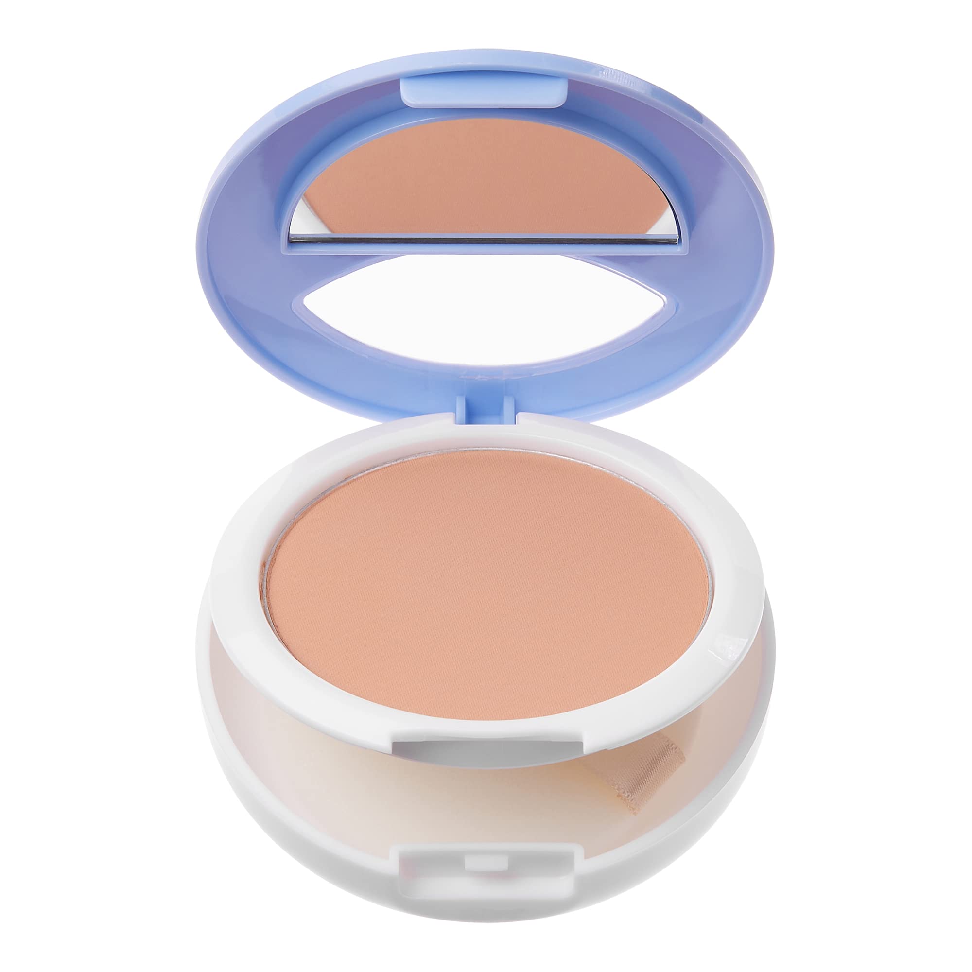 Ruby Kisses No More Blemish Face Powder With Salicylic Acid Korean Makeup Matte Finish Full Coverage Pressed Powder (Golden Beig