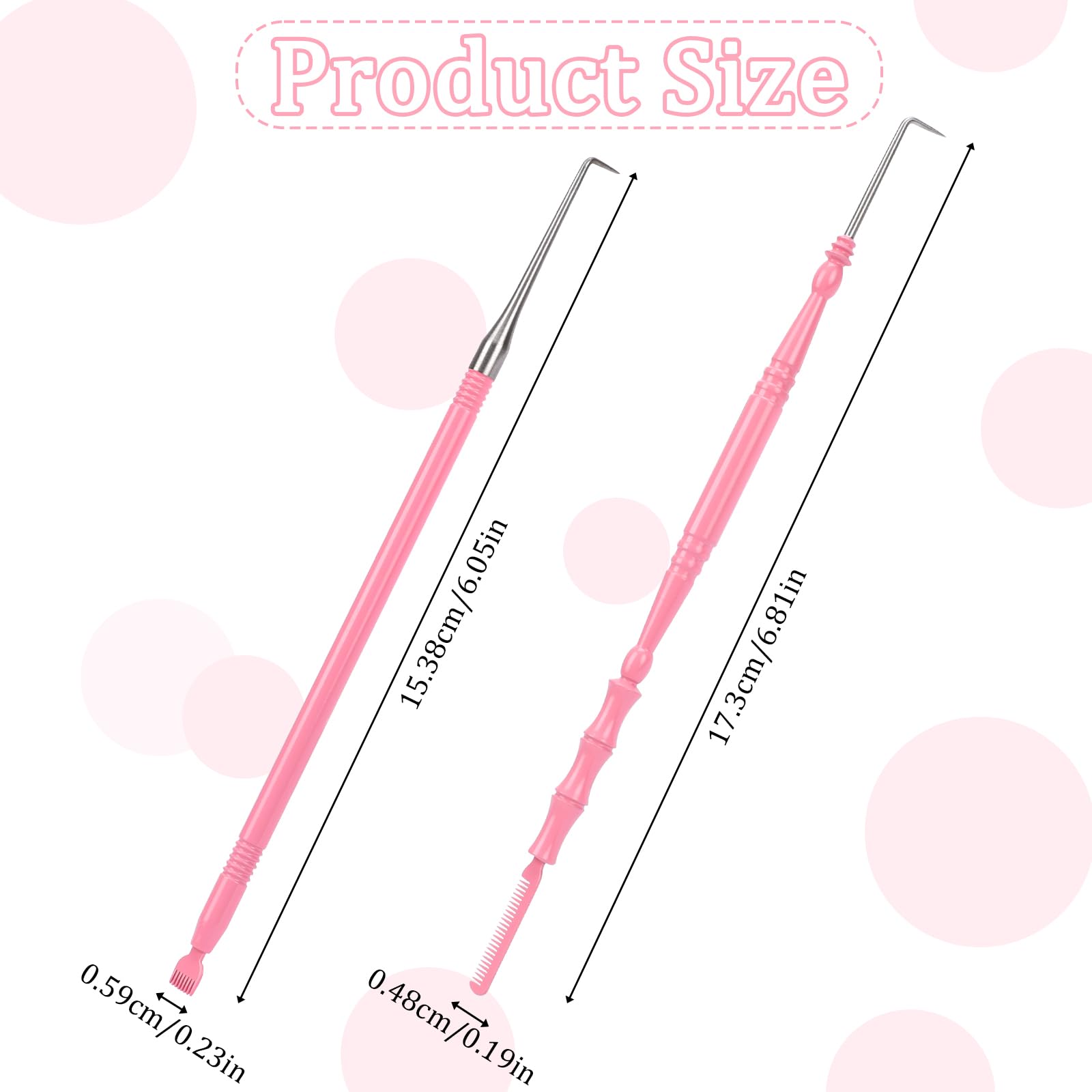 2 In 1 Lash Lift Tool Kit,Stainless Steel Lash Lift And Tint Kit Professional Lash Lift Supplies Metal Lash Lift Rods Eyelash Se