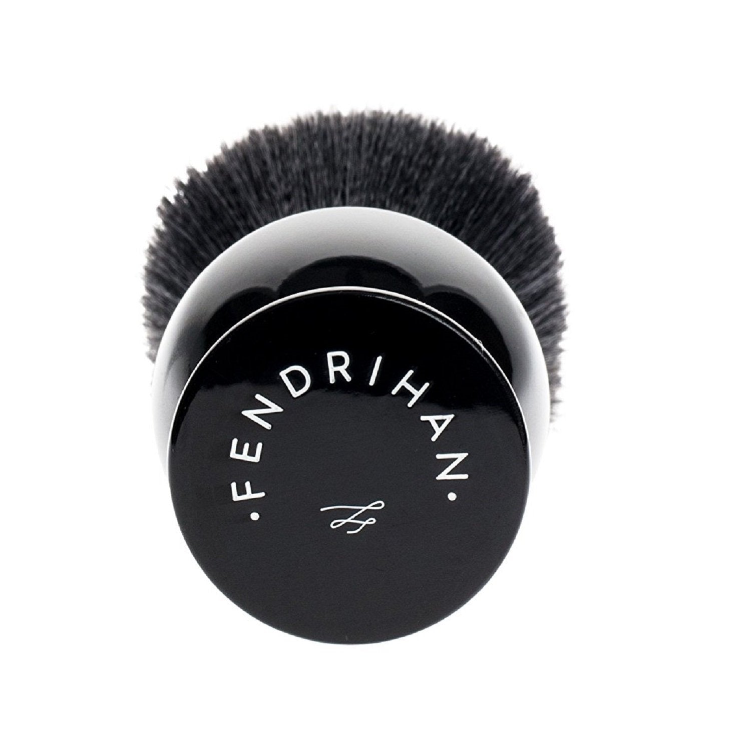 Fendrihan Black And White Synthetic Shaving Brush With Resin Handle For Personal And Professional Shaving (Knot: 24 Mm)