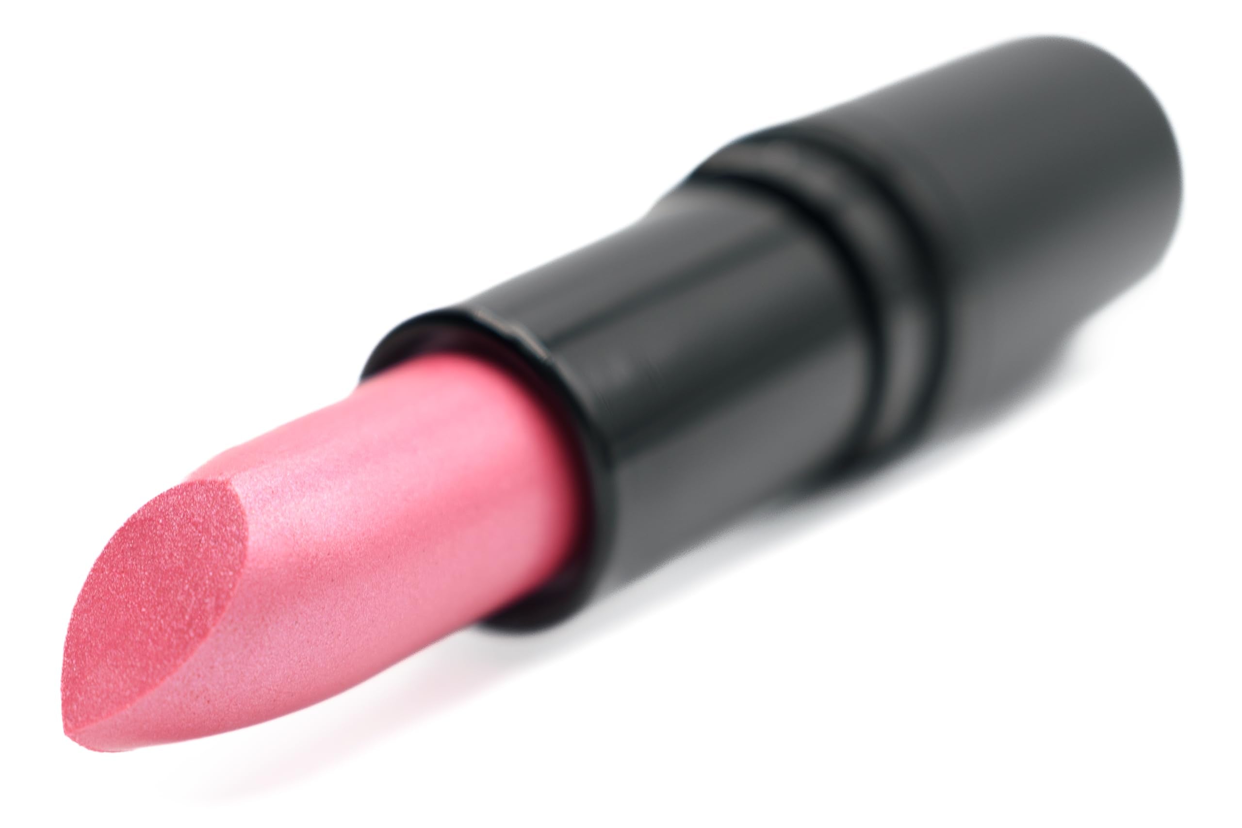 Pure Ziva Crystal Rose Medium Warm Pink Satin Lipstick Color Moisturizing Paraben Free, No Animal Testing & Cruelty Free Lip Mak