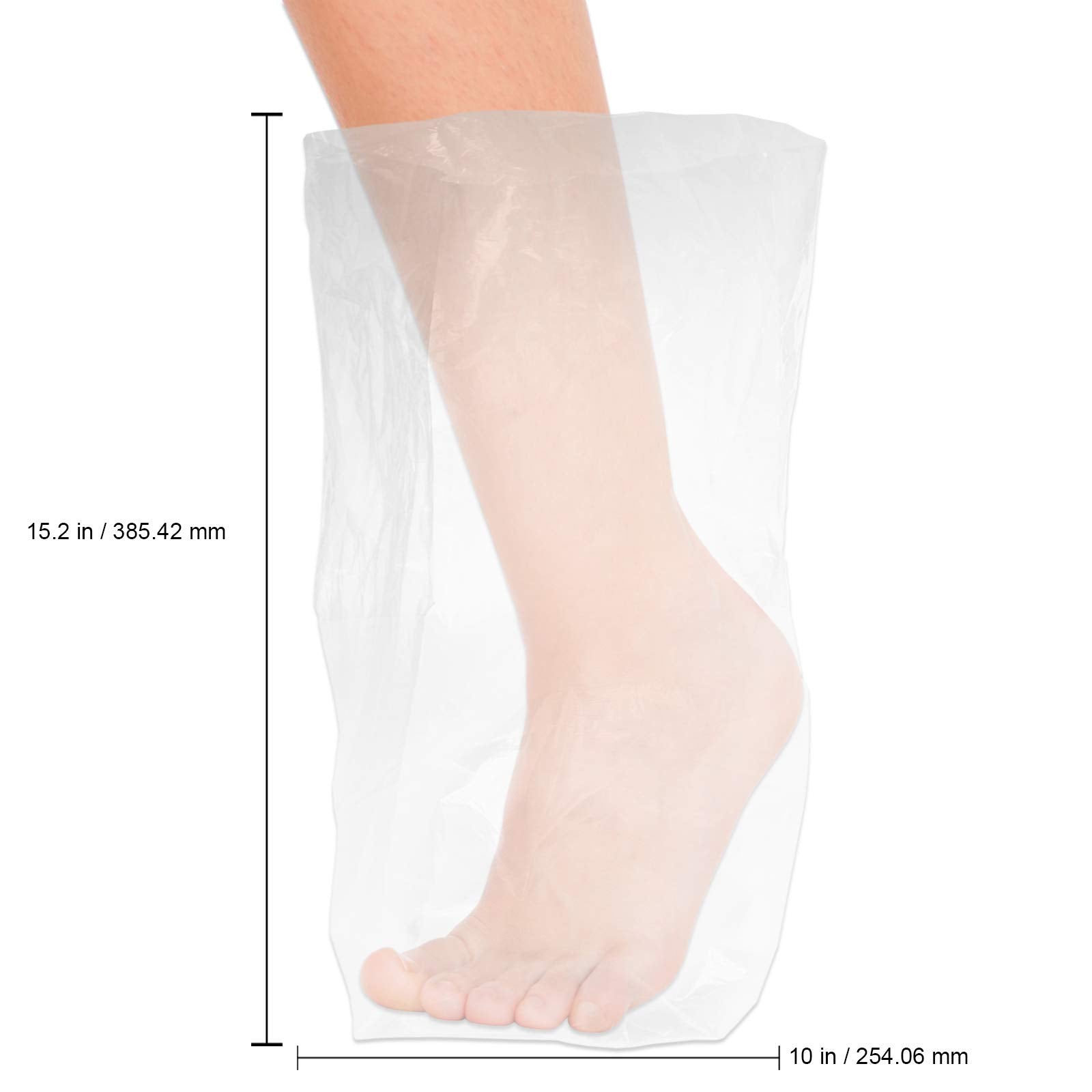600 Counts - Ivy L Paraffin Hand & Foot Glove Bag Protectors Wax Works Thermal Mitt Liner Professional Cozy Liners Hand Or Foot