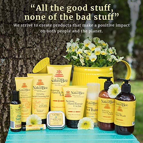 The Naked Bee Orange Blossom Honey Restoration Foot Balm, 2 Oz - 2 Pack