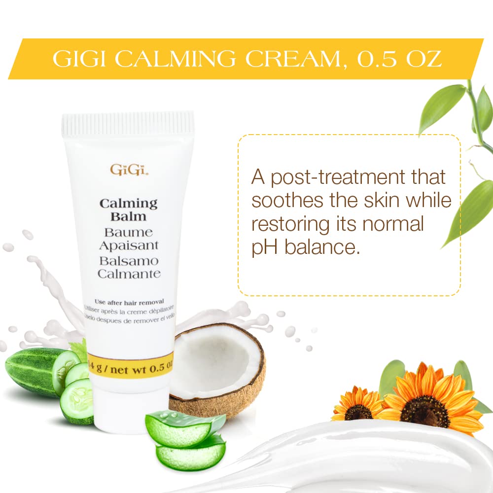 Gigi Hair Removal Cream For Bikini & Legs With Calming Balm, 1 Ea, 1Count