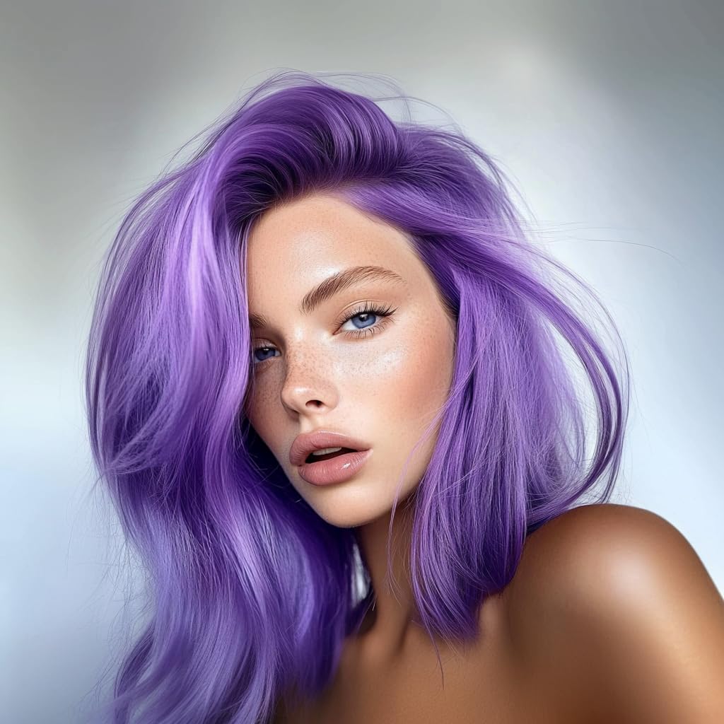 Gk Hair Global Keratin Lavender Bombshell Masque (7.05 Fl Oz/200 G) Semi-Permanent Long Lasting Hair Toning Color Pigments Moist