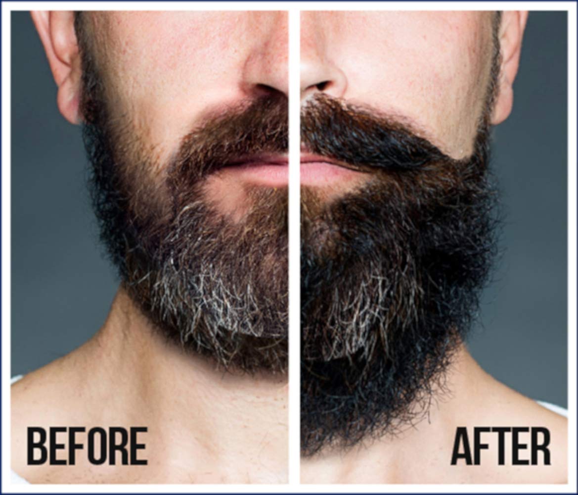 Difeel Mens Ultra Growth Basil And Castor Beard Oil 2.5 Oz. - Natural Beard Oil For Hair Growth