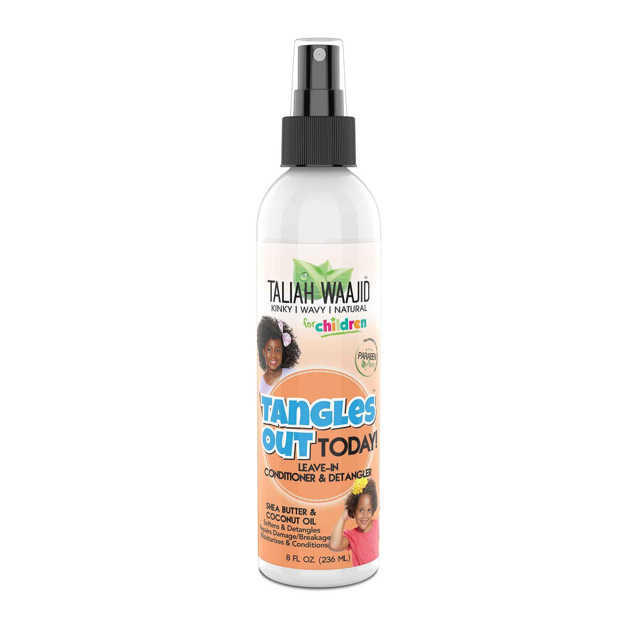 Taliah Waajid for Children Tangles Out Today Leave-in Conditioner | Detangler for Kids with Kinky, Wavy & Natural Hair | Repairs