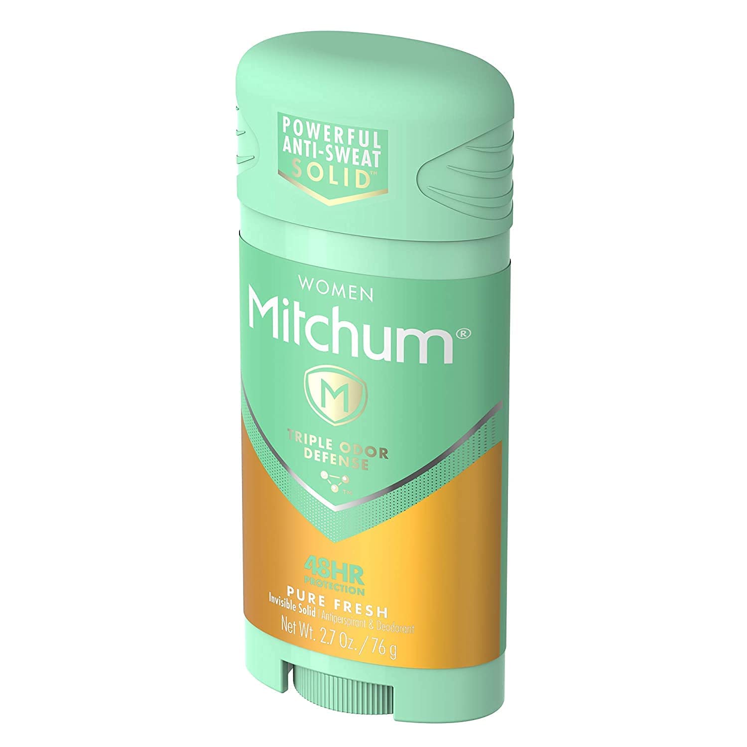 Mitchum For Women Advanced Control Anti-Perspirant Deodorant Invisible Solid Pure Fresh 2.70 Oz (Pack Of 9)