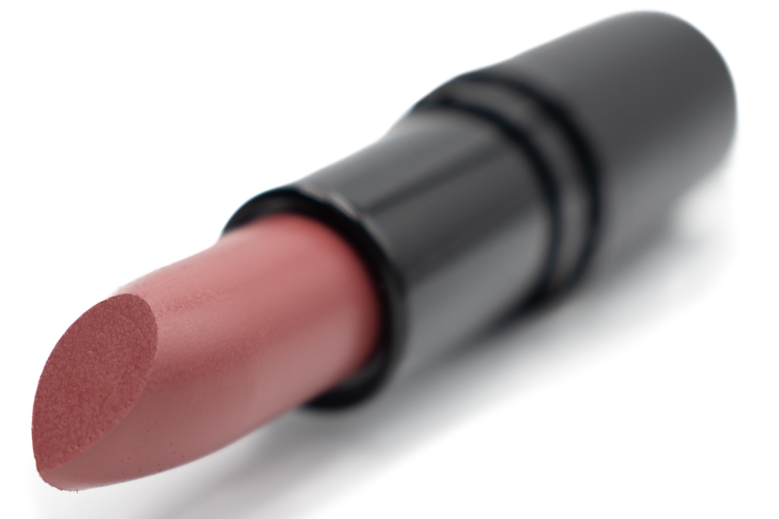 Pure Ziva Delicious Mauve Medium Red Pink Lipstick Color Moisturizing Paraben Free, No Animal Testing & Cruelty Free Lip Makeup